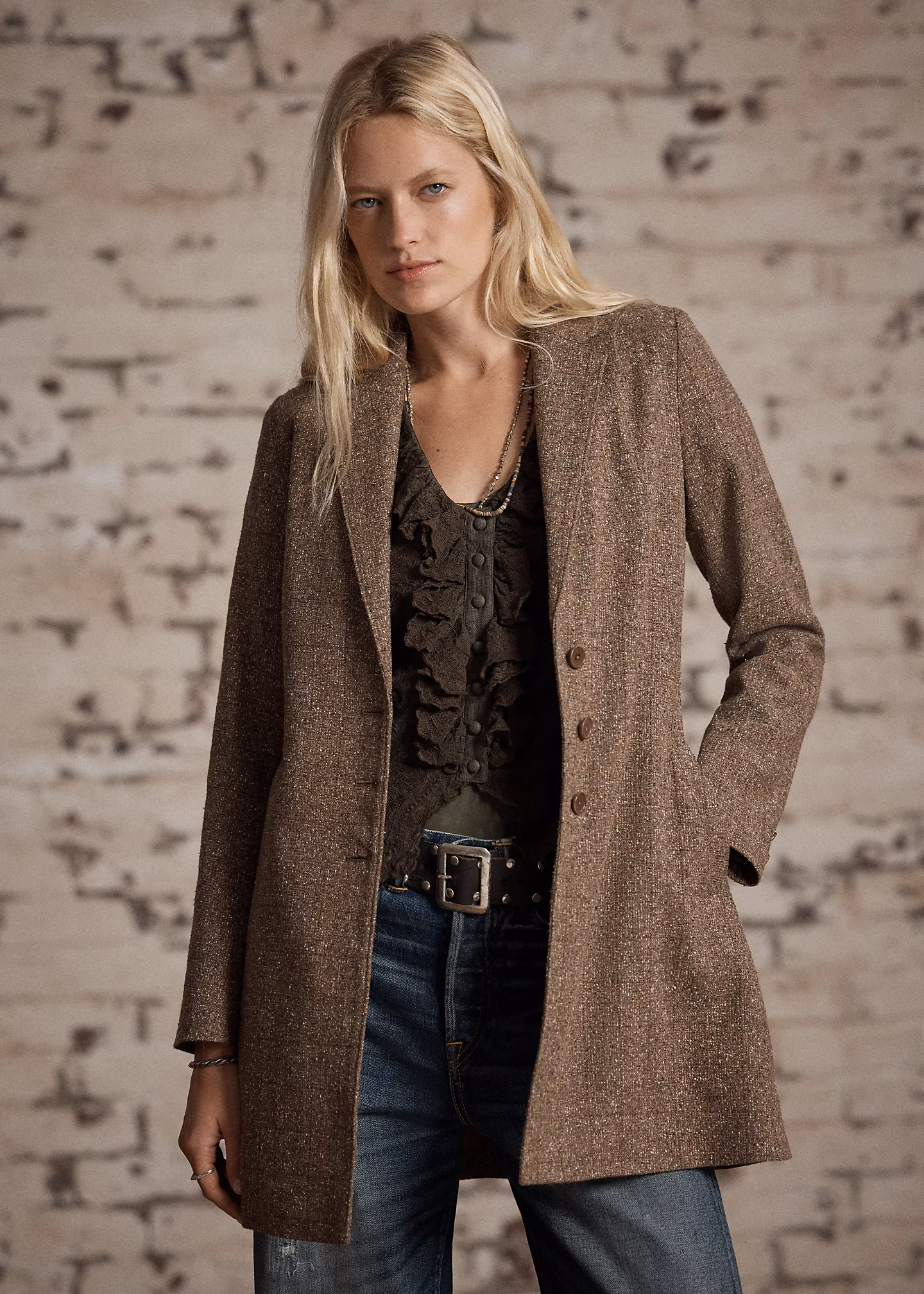 Reitersakko aus Tweed - RALPH LAUREN OUTLET