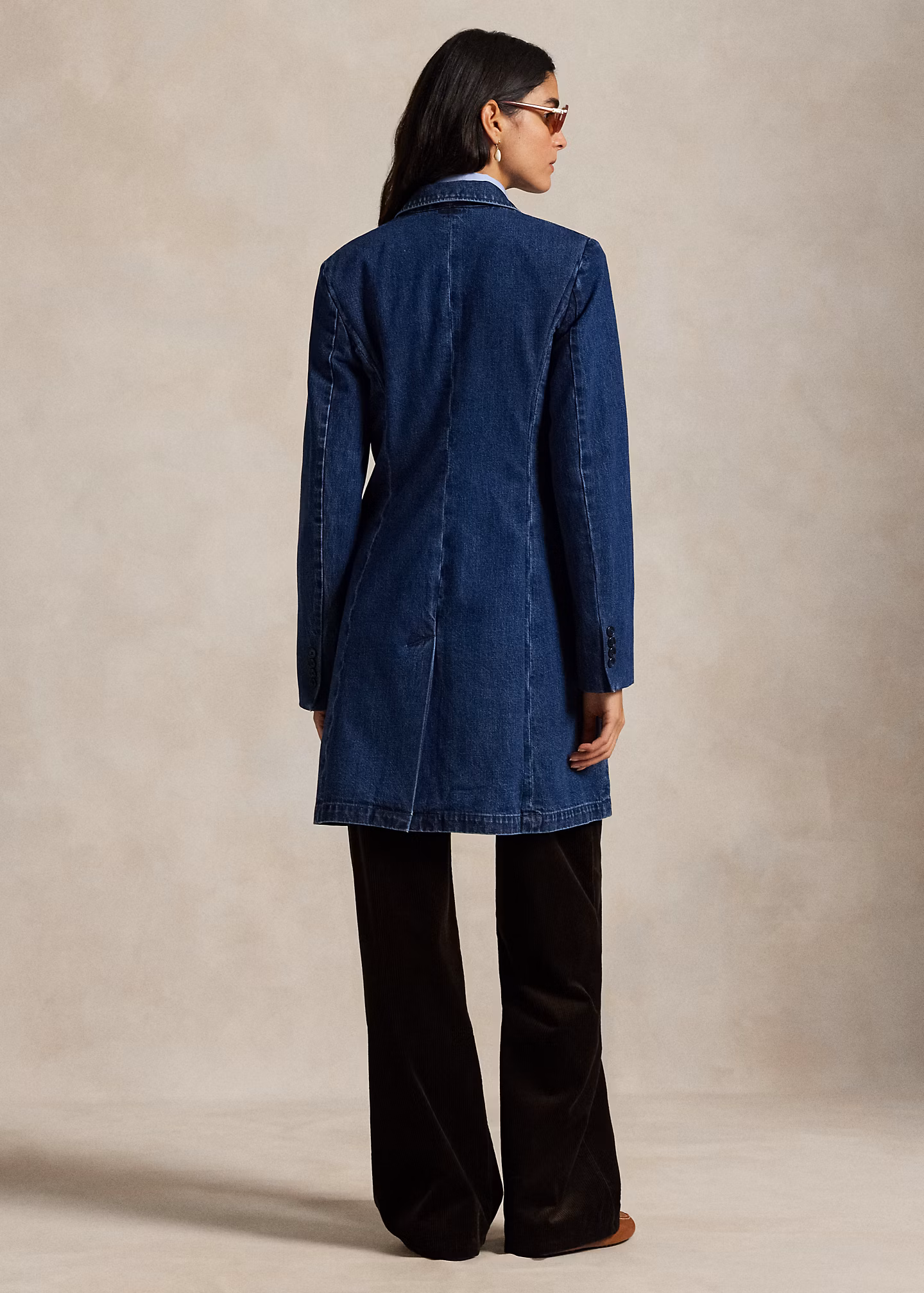 Zweireihige Jacke aus Denim - RALPH LAUREN OUTLET