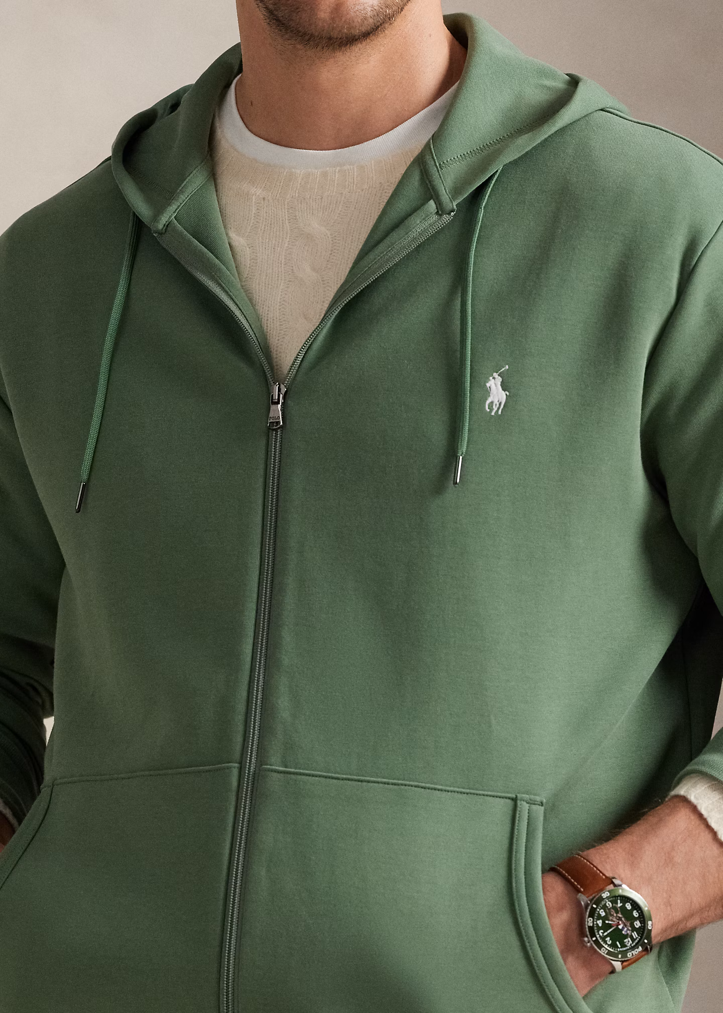 Doppellagige Kapuzenjacke - RALPH LAUREN OUTLET