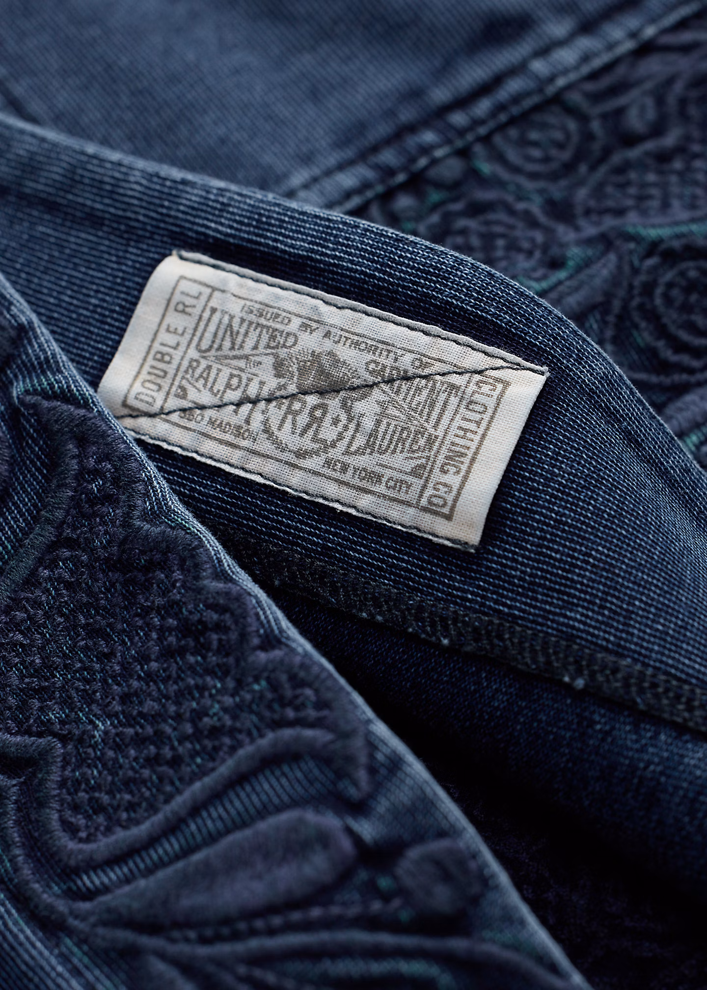 Bestickter Staubmantel aus Jersey - RALPH LAUREN OUTLET