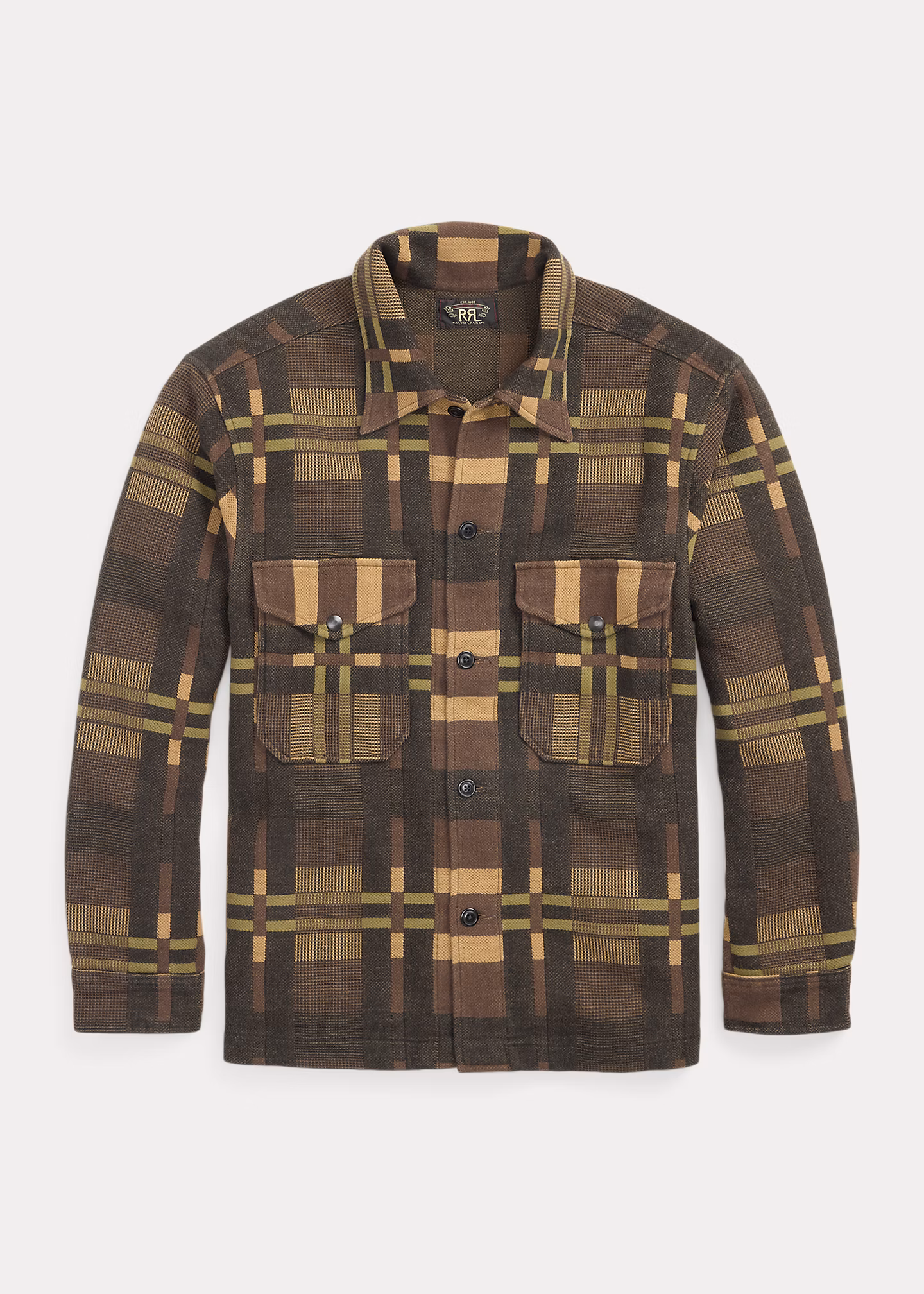 Gemusterte Jacquard-Hemdjacke - RALPH LAUREN OUTLET