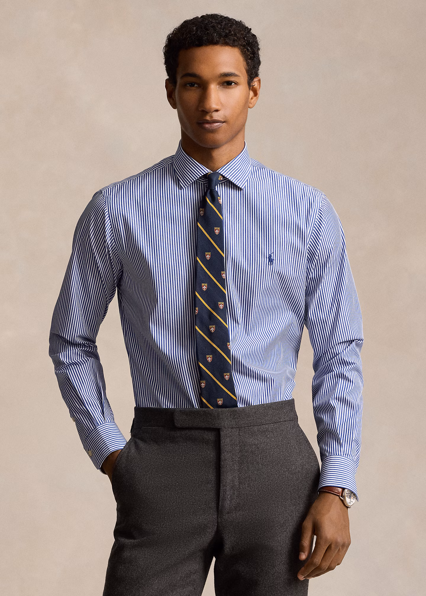 Custom-Fit Popelinehemd - RALPH LAUREN OUTLET