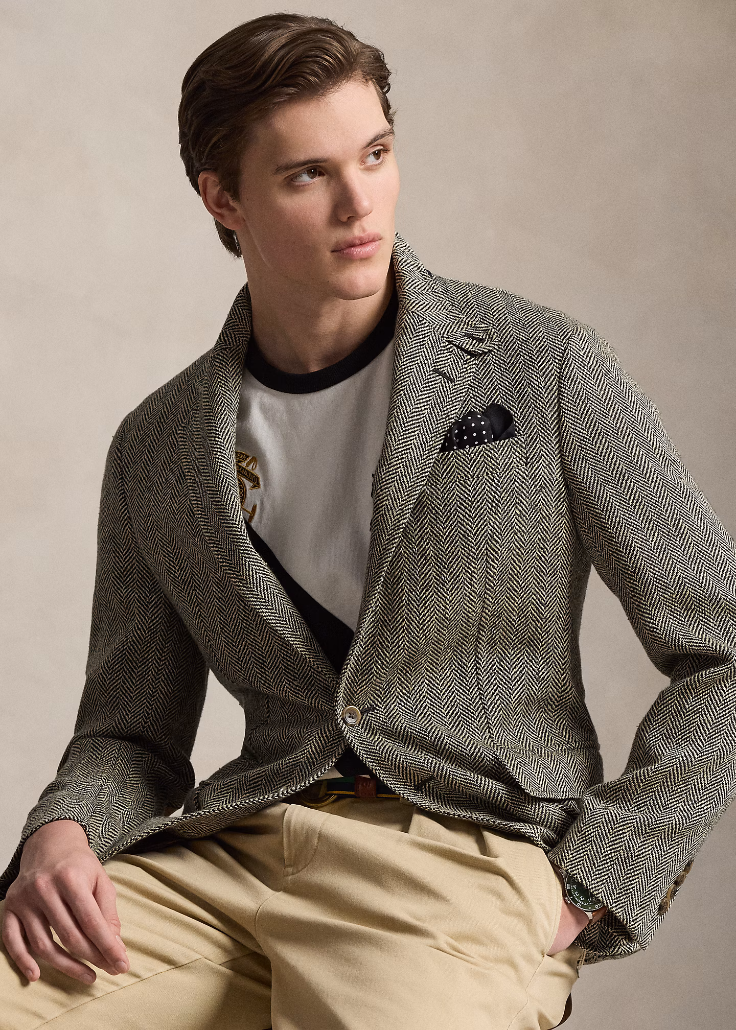 Classic-Fit Jersey-T-Shirt mit Grafik - RALPH LAUREN OUTLET