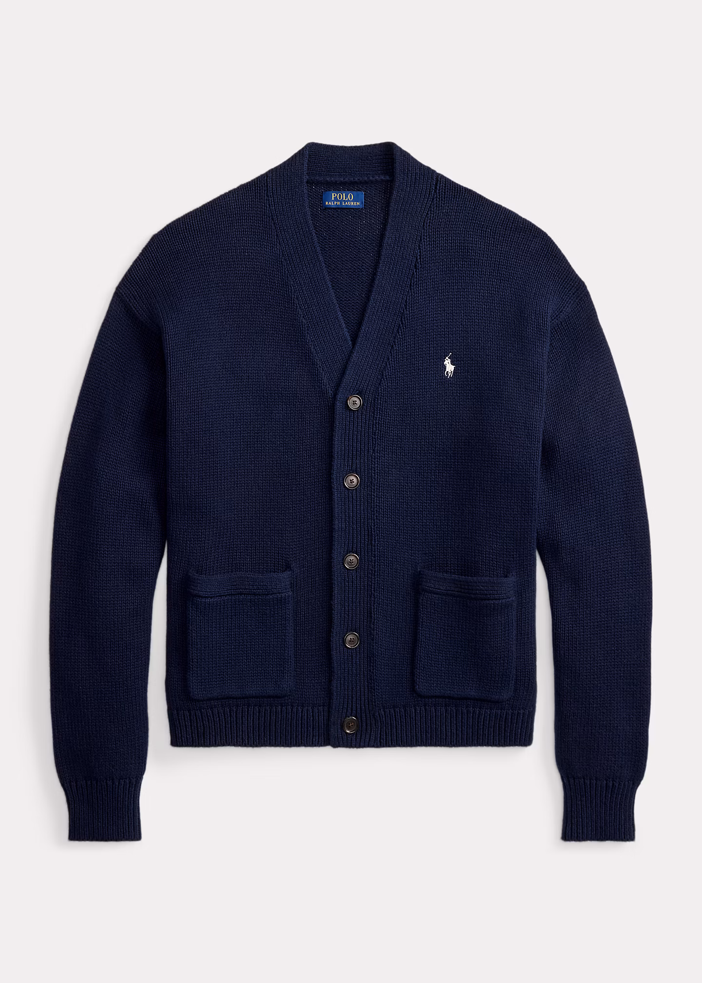 Relaxed-Fit-Strickjacke aus Baumwolle - RALPH LAUREN OUTLET