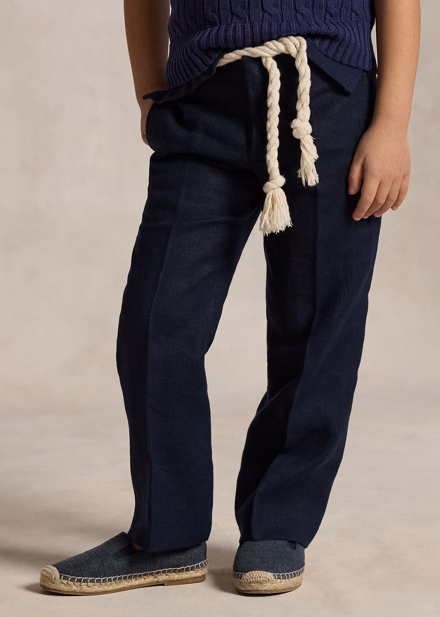 Anzughose aus Leinen - RALPH LAUREN OUTLET