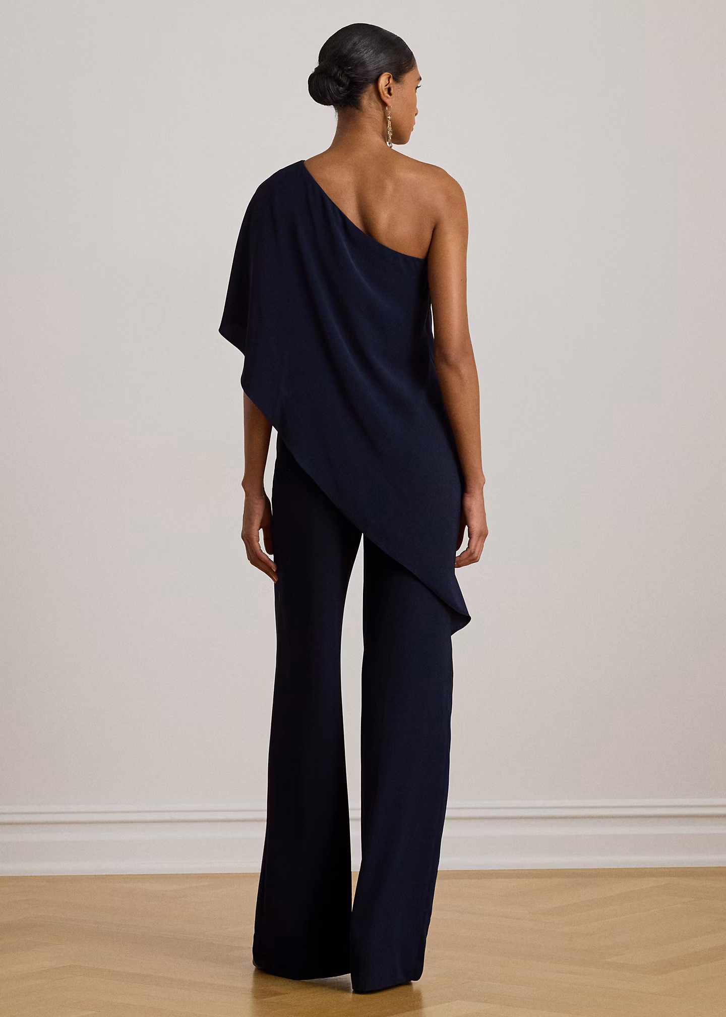 Einschultriger Jumpsuit mit Cape - RALPH LAUREN OUTLET