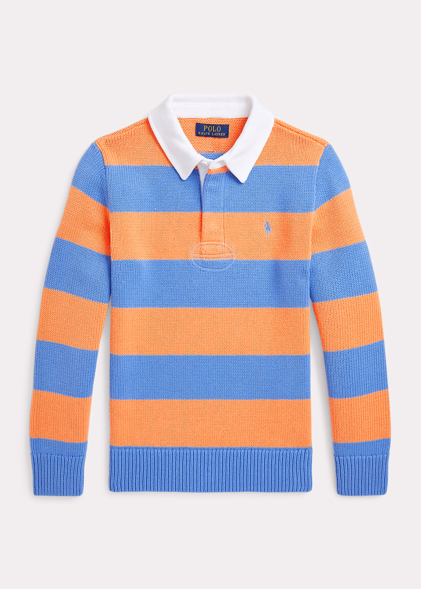 Gestreifter Rugbypullover aus Baumwolle - RALPH LAUREN OUTLET