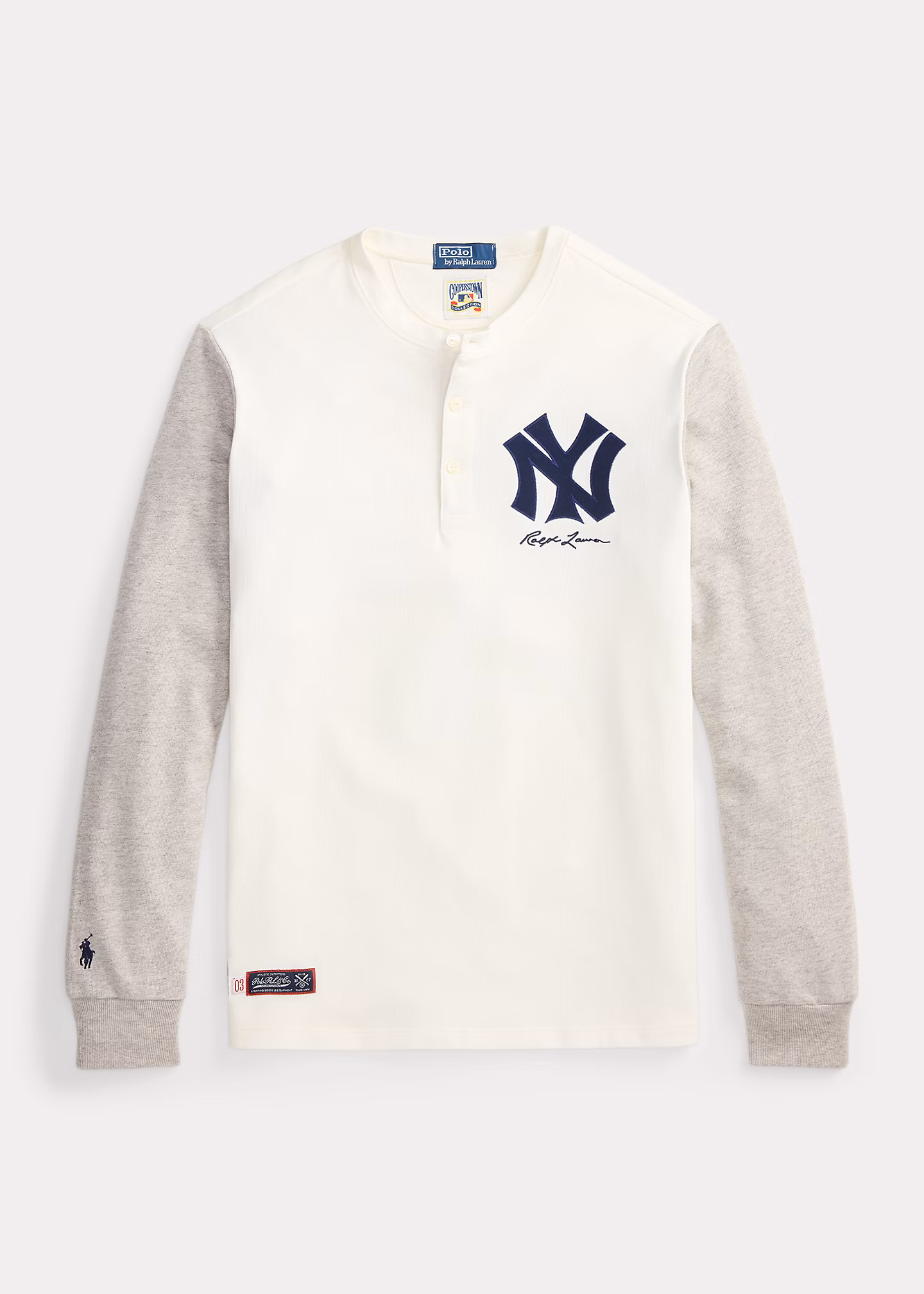 Polo Ralph Lauren Yankees Henley Shirt - RALPH LAUREN OUTLET