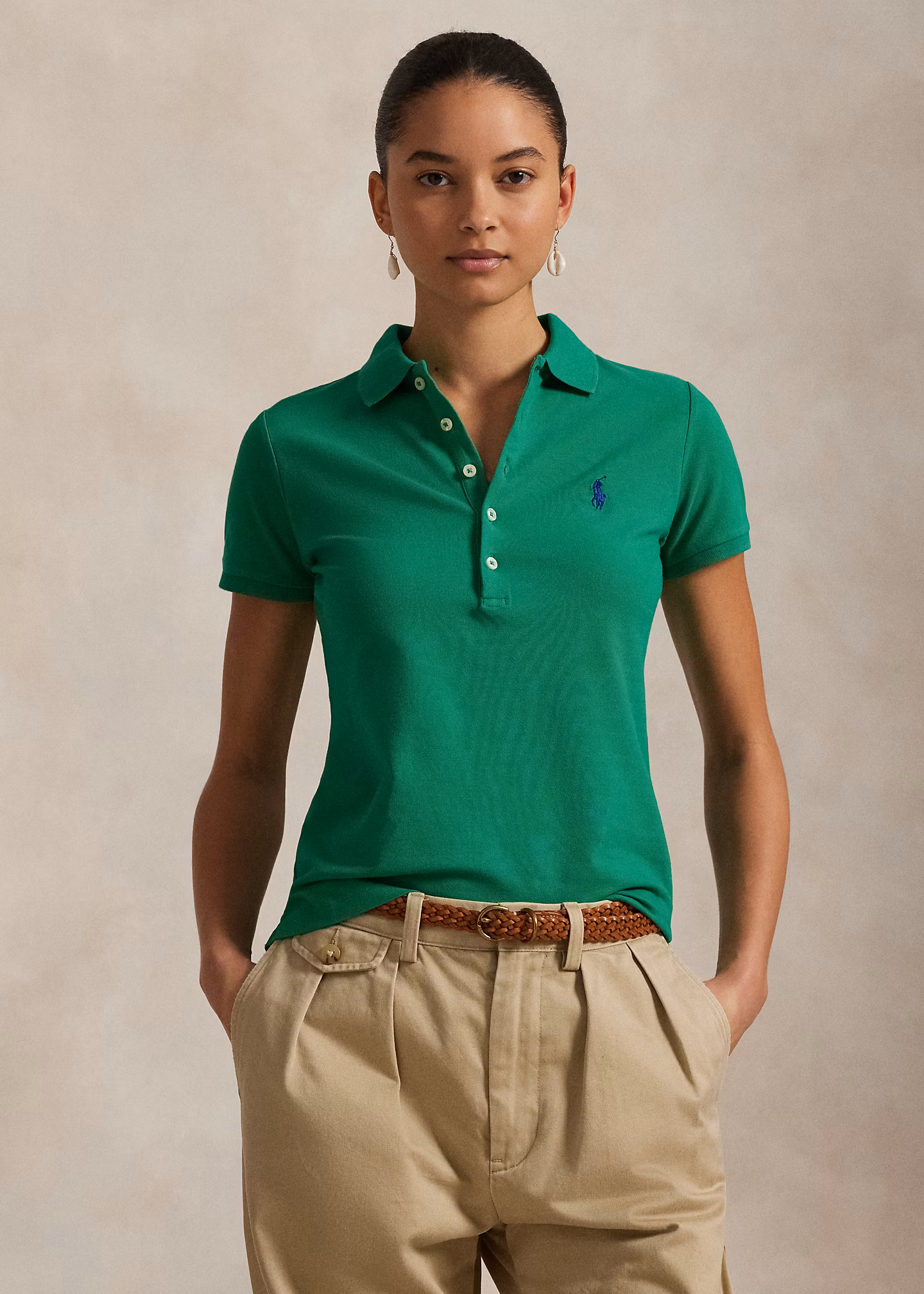Slim-Fit Stretch-Poloshirt - RALPH LAUREN OUTLET