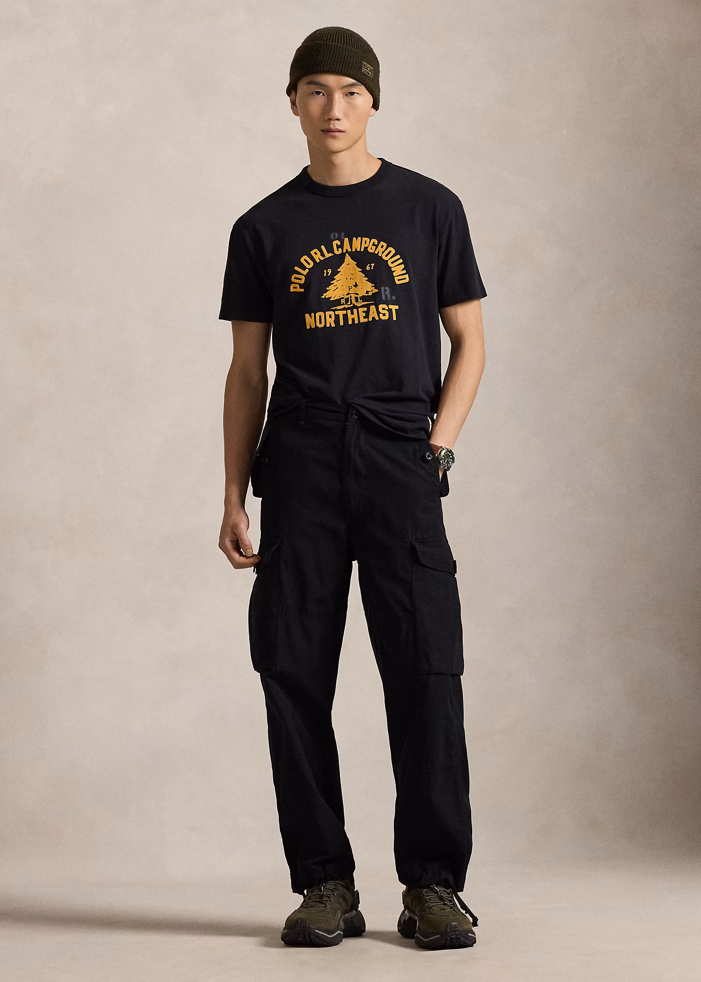 Classic-Fit Jersey-T-Shirt mit Grafik - RALPH LAUREN OUTLET