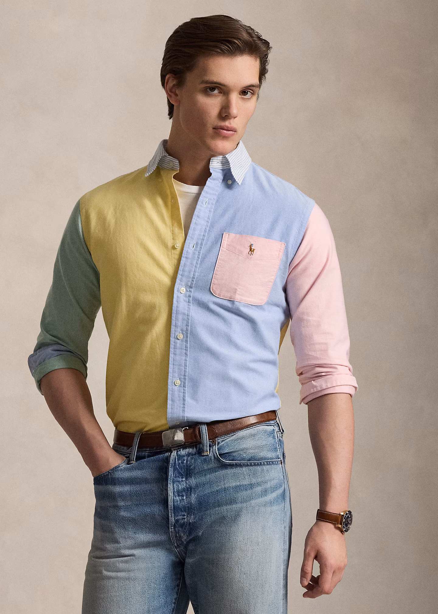 Custom-Fit Oxford-Freizeithemd - RALPH LAUREN OUTLET