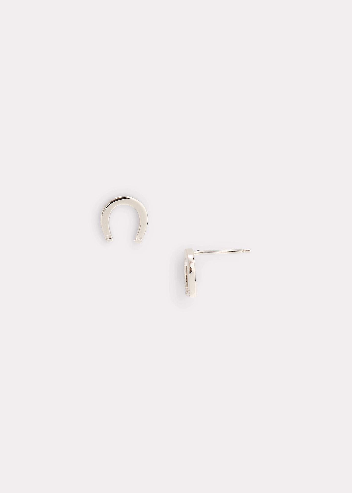 Sterling Silver Horseshoe Studs - RALPH LAUREN OUTLET