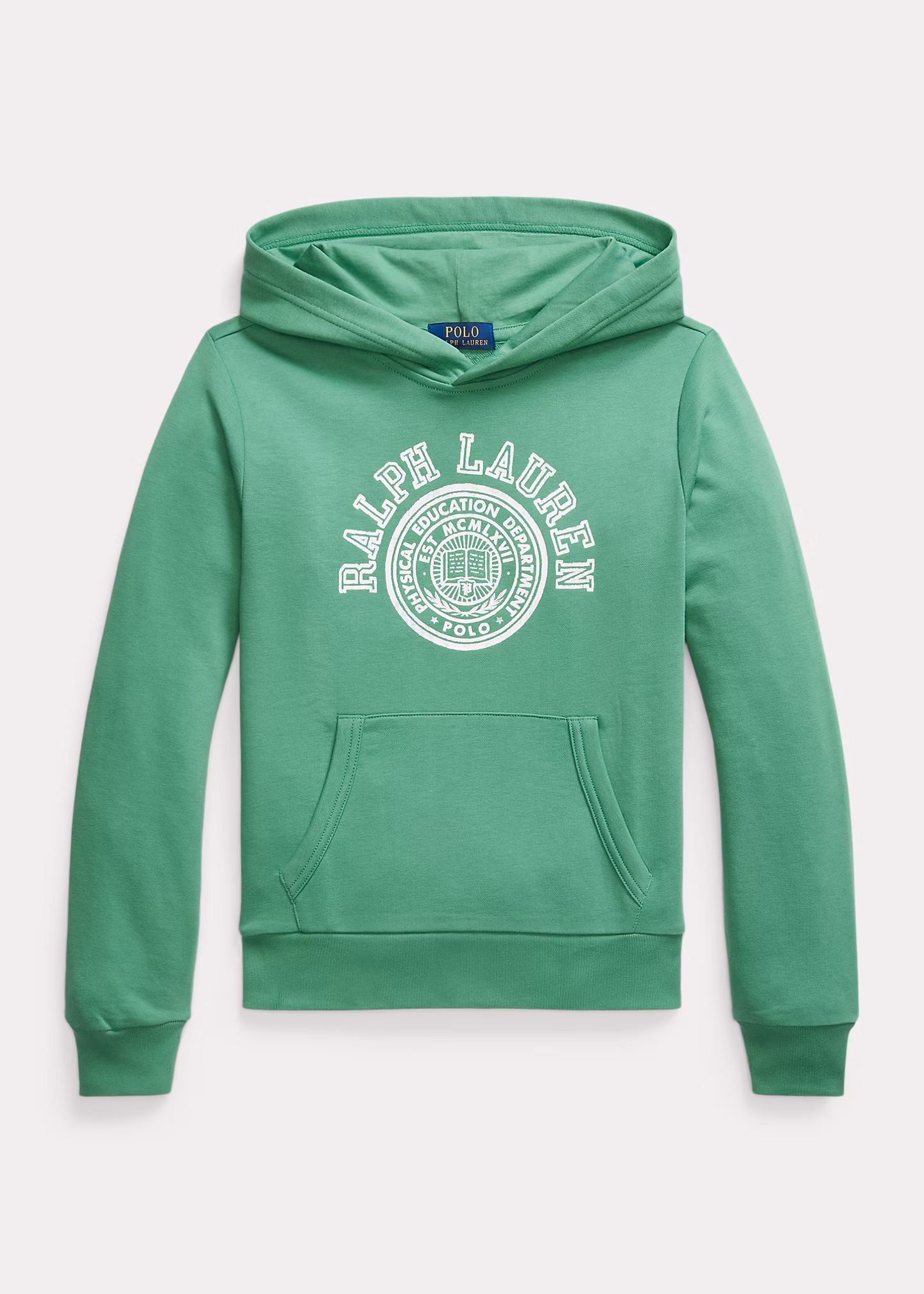 French-Terry-Kapuzenpullover mit Logo - RALPH LAUREN OUTLET