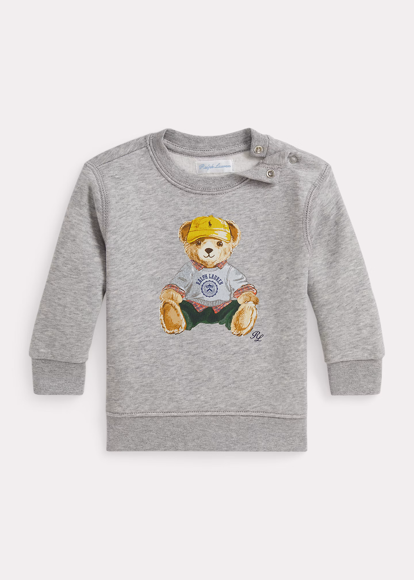 Fleece-Sweatshirt mit Polo Bear - RALPH LAUREN OUTLET