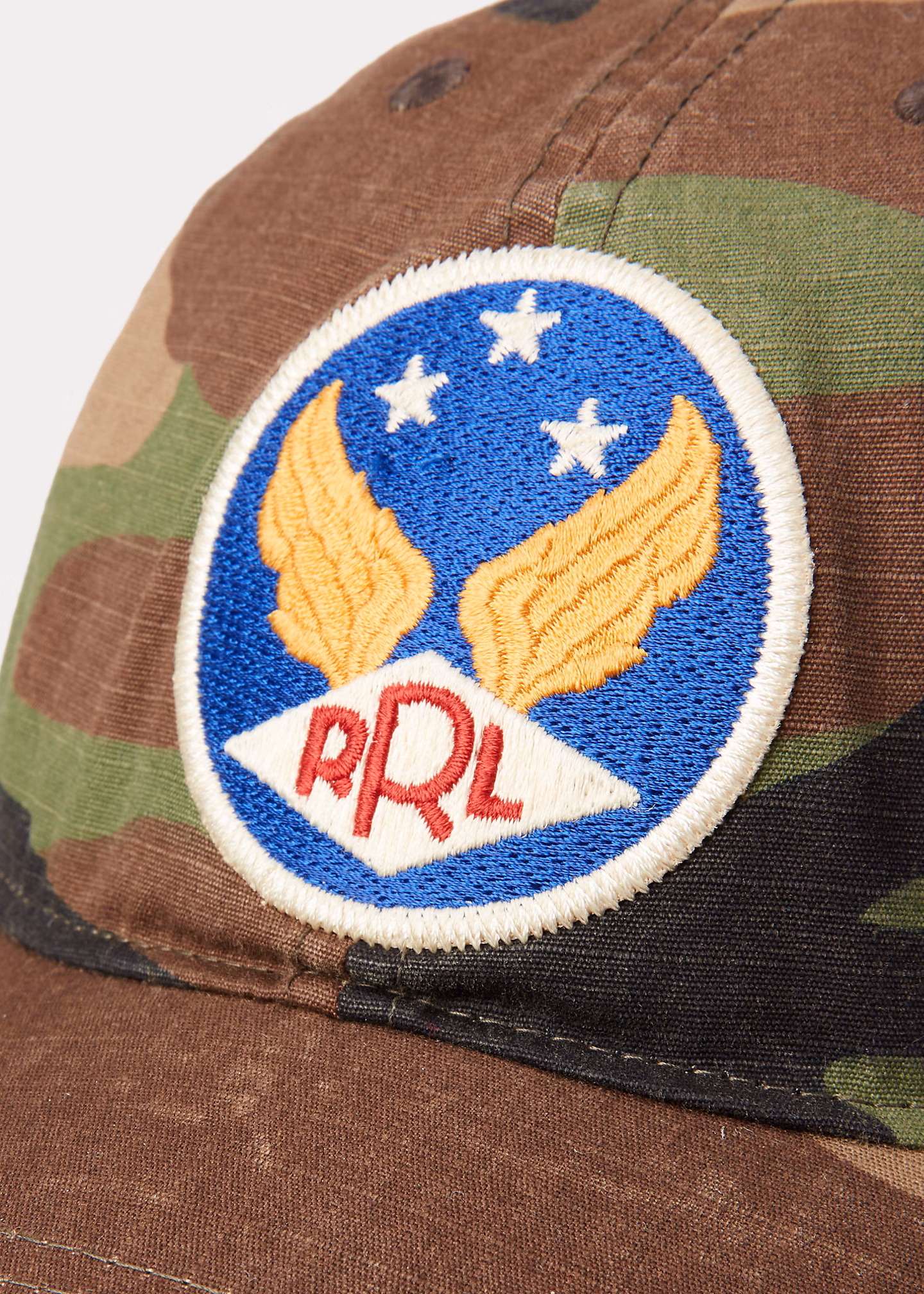 Camouflage-Baseballkappe mit Flügellogo - RALPH LAUREN OUTLET