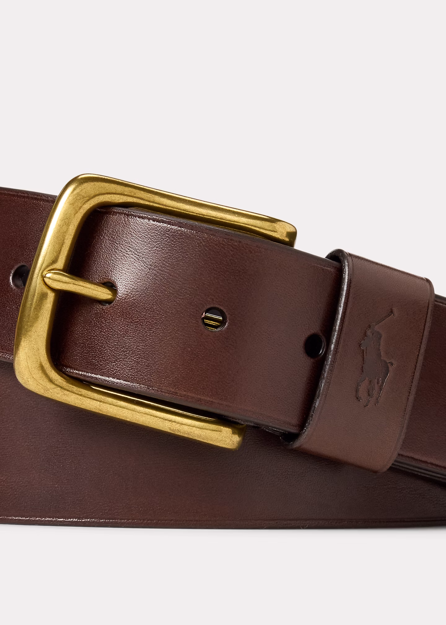 Gürtel aus Narbenleder - RALPH LAUREN OUTLET