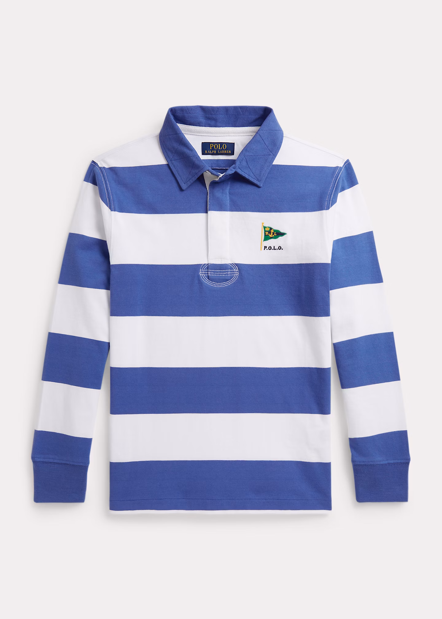 Nautisches Baumwoll-Rugbyhemd - RALPH LAUREN OUTLET