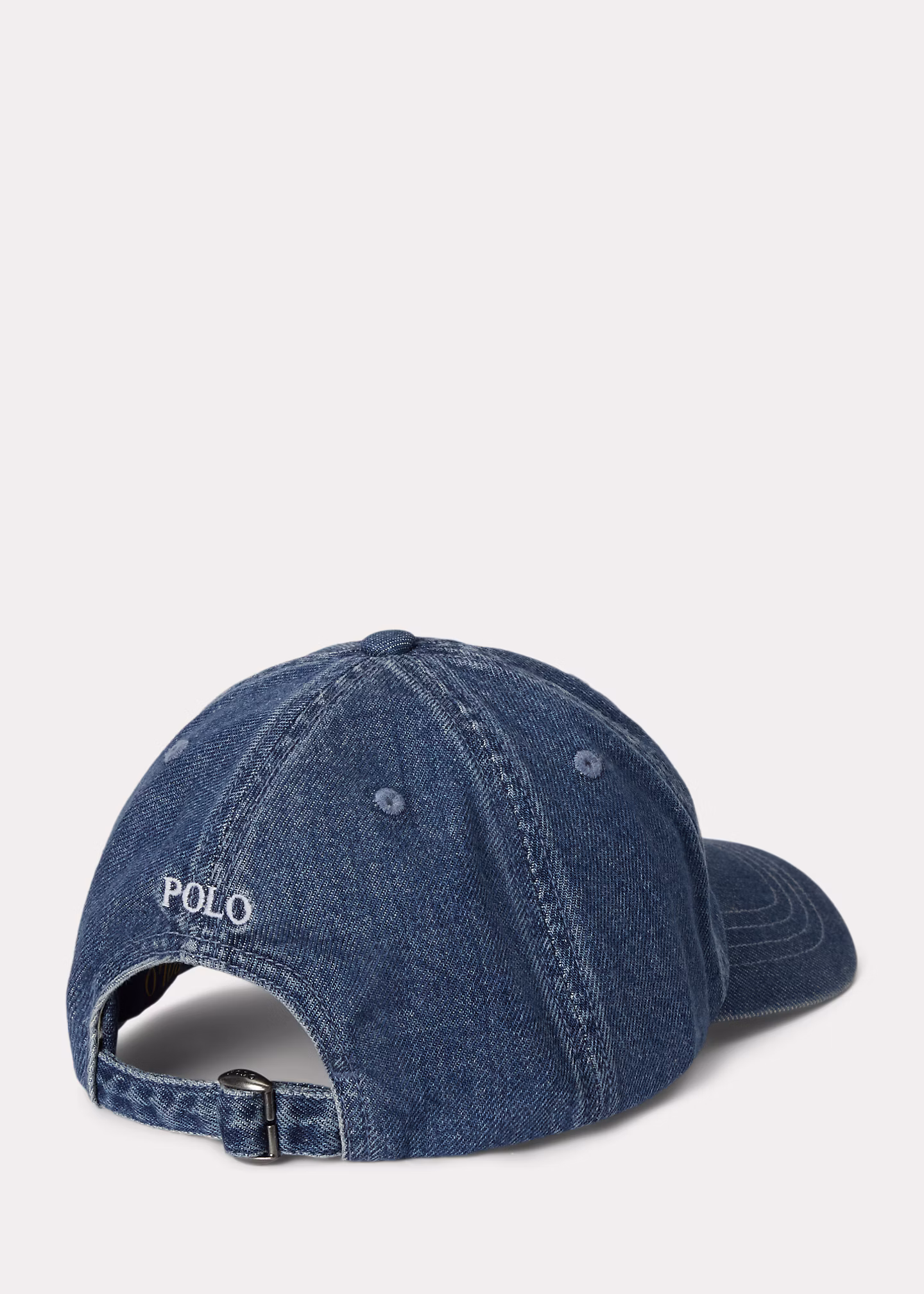 Baumwolldenim-Baseballkappe in Indigo - RALPH LAUREN OUTLET
