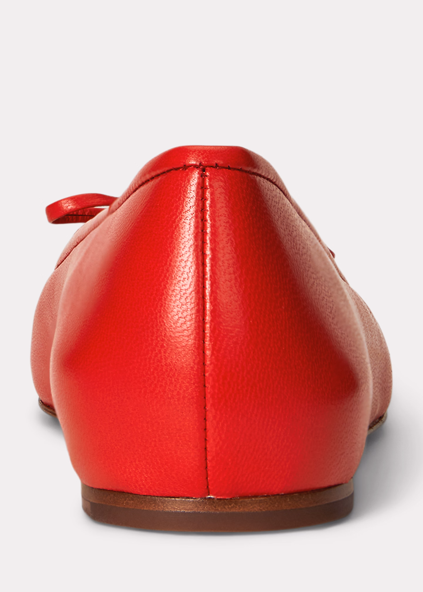 Spitzer Ballerina aus Leder - RALPH LAUREN OUTLET