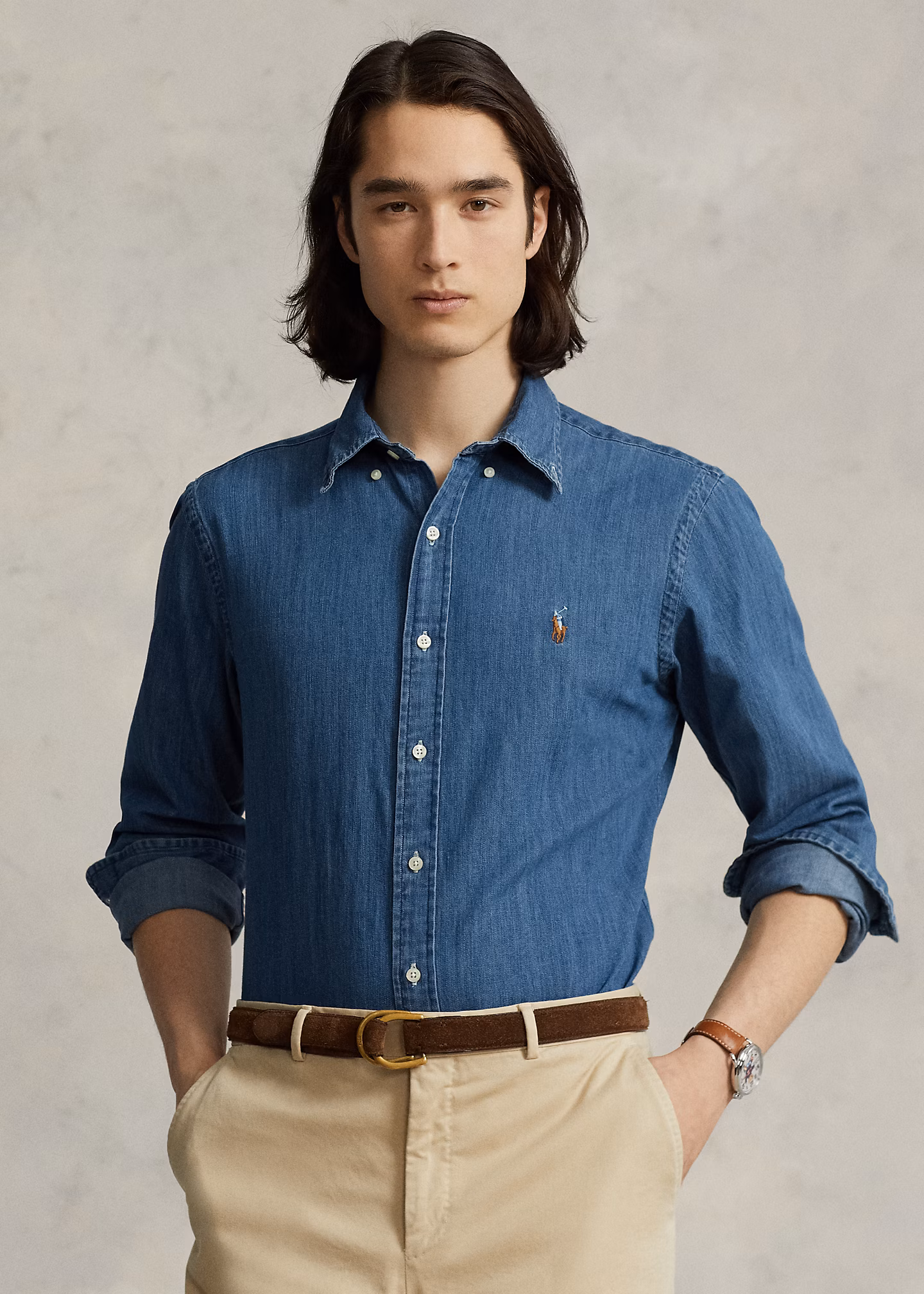 Custom-Fit Denimhemd - RALPH LAUREN OUTLET