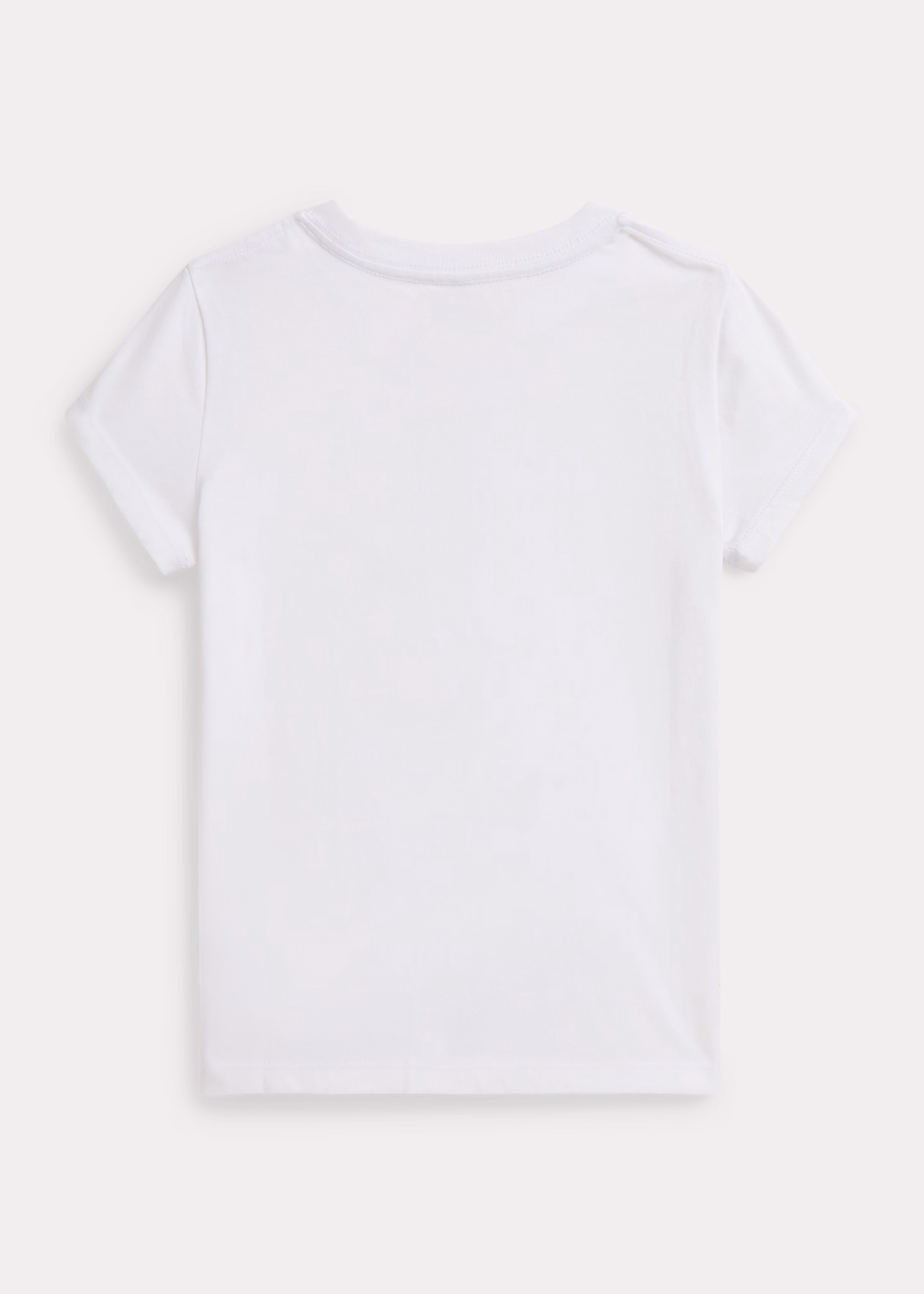 Baumwolljersey-T-Shirt mit Polo Bear - RALPH LAUREN OUTLET