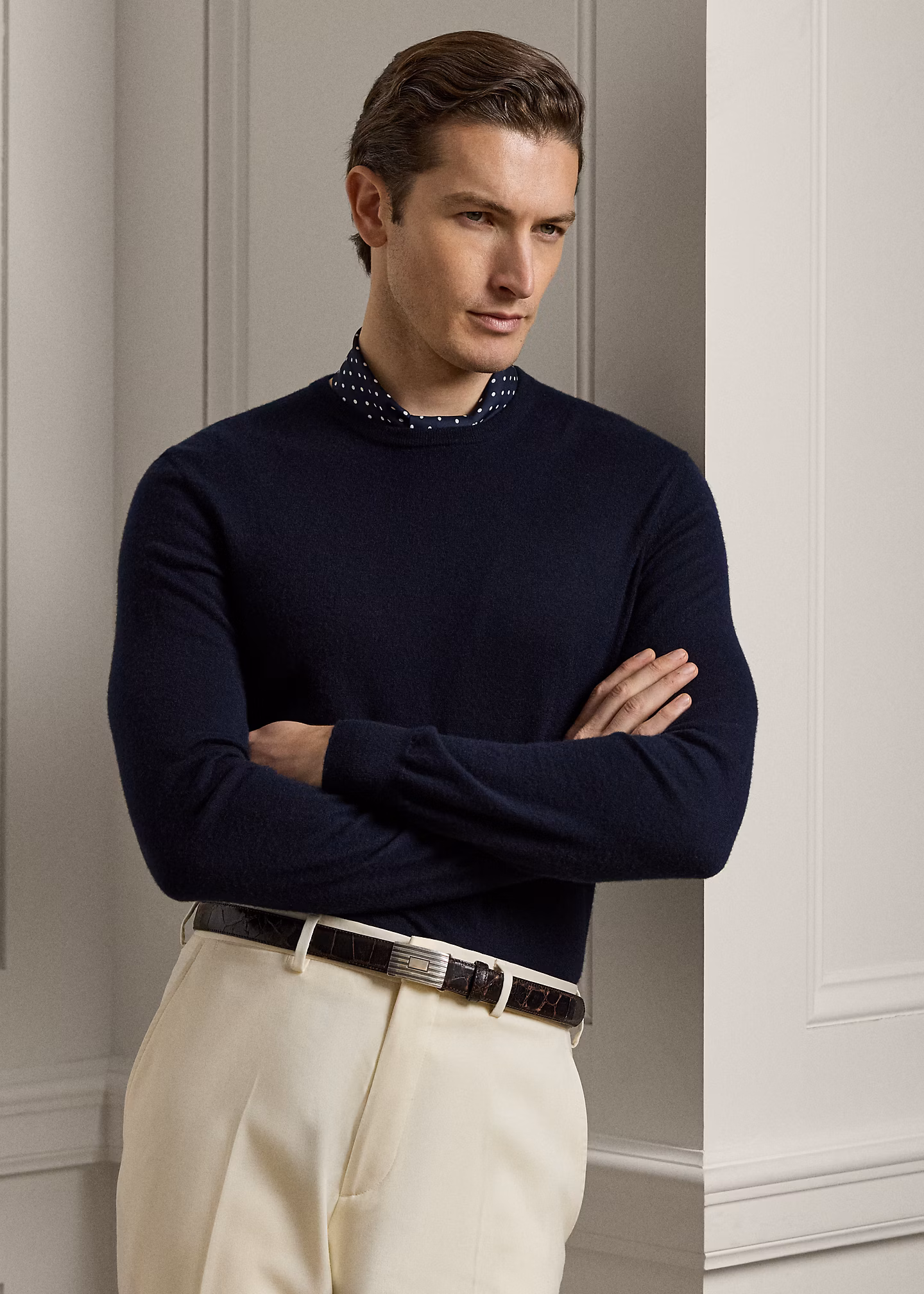 Rundhalspullover aus Kaschmir - RALPH LAUREN OUTLET