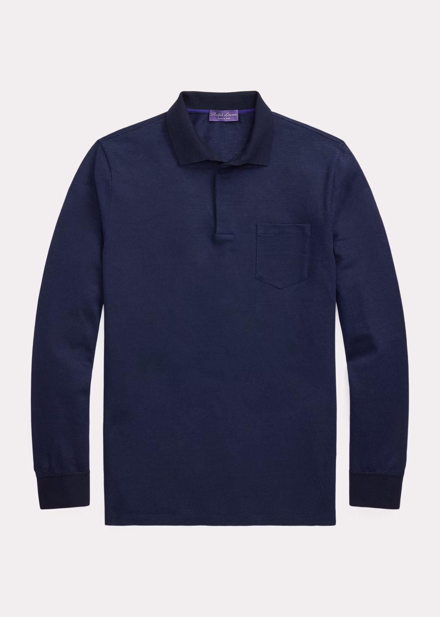 Poloshirt aus Leinen-Baumwoll-Piqué - RALPH LAUREN OUTLET