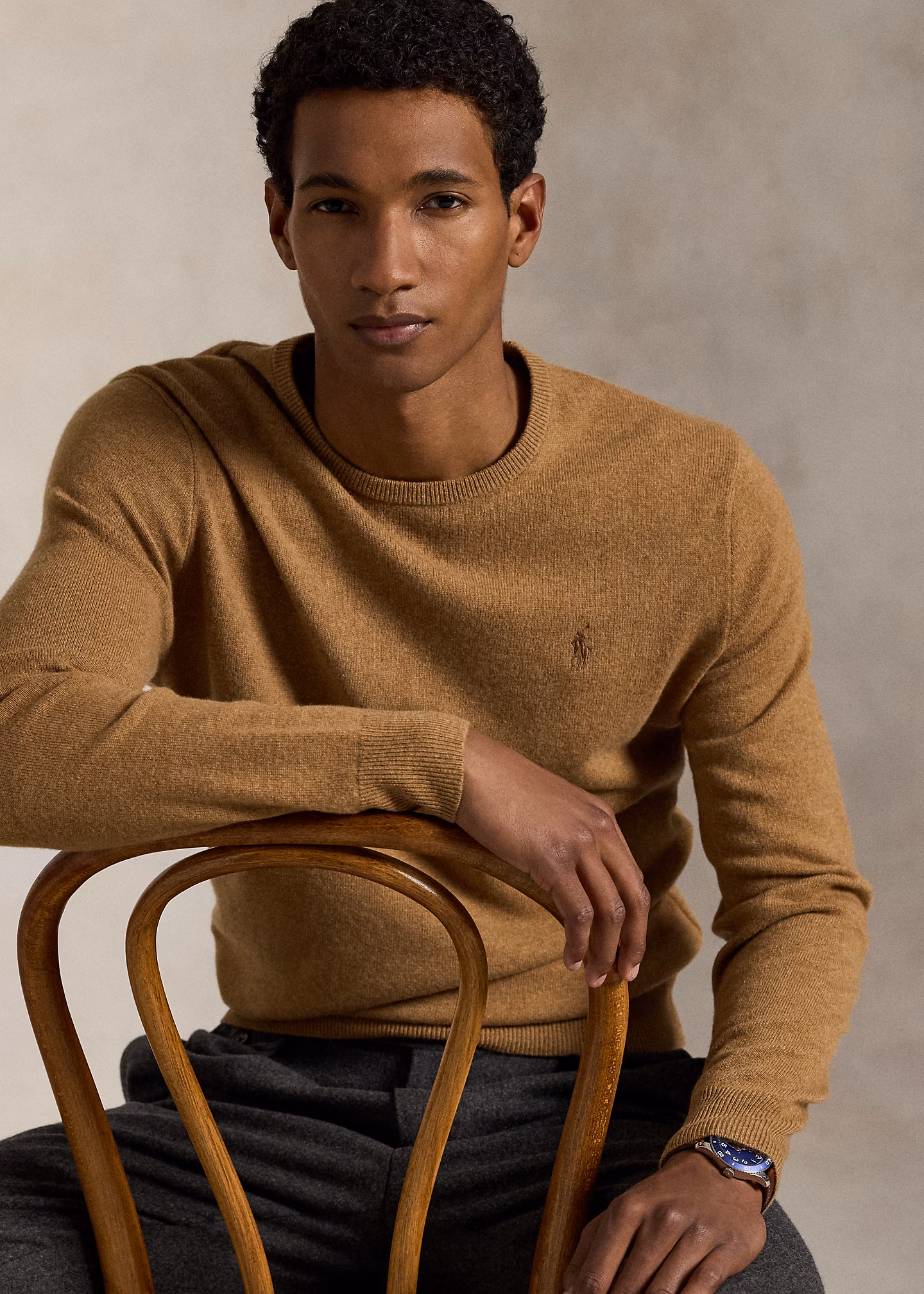 Wollpullover mit Rundhalsausschnitt - RALPH LAUREN OUTLET