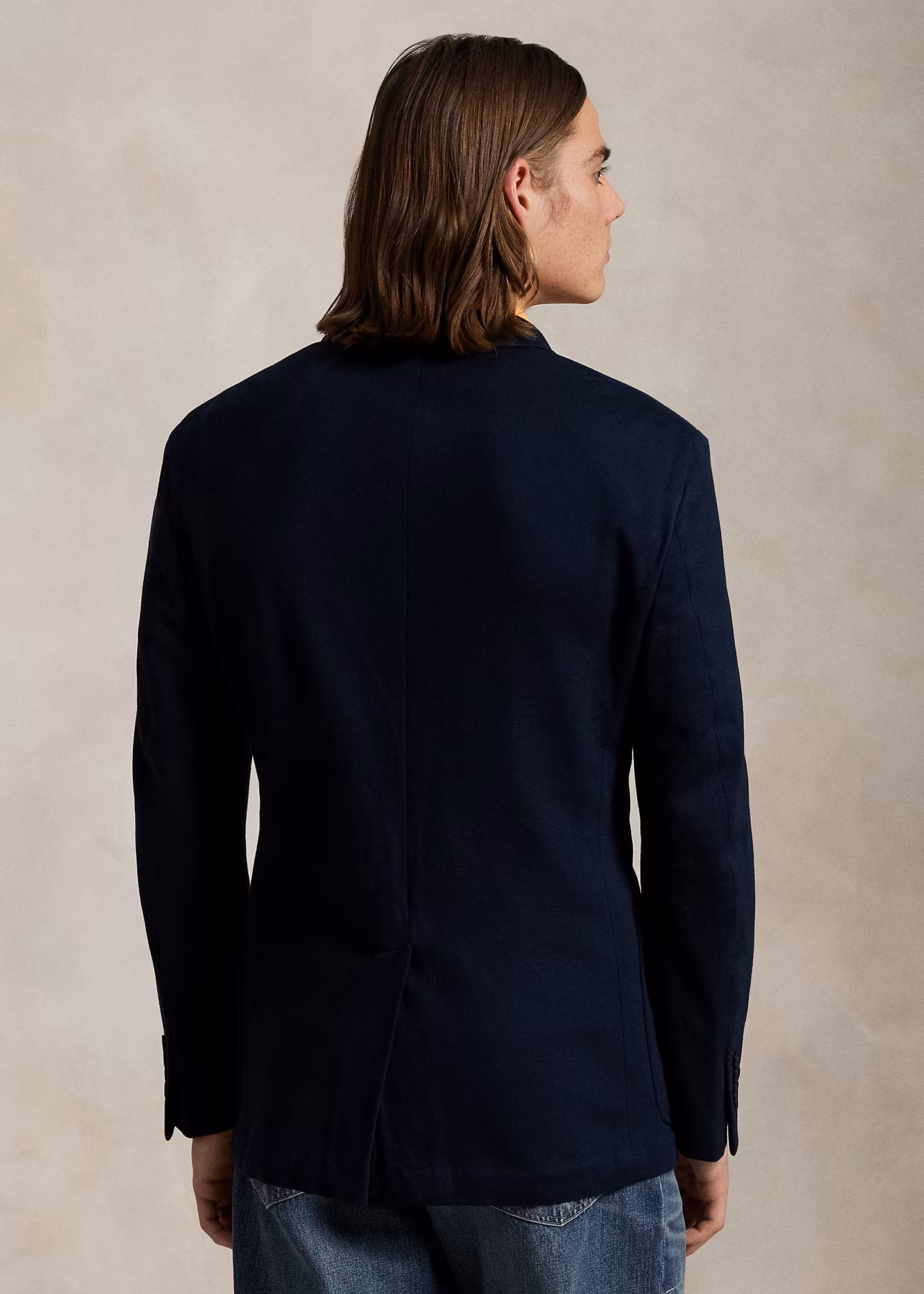 Anzugjacke Polo Soft aus Strick-Piqué - RALPH LAUREN OUTLET