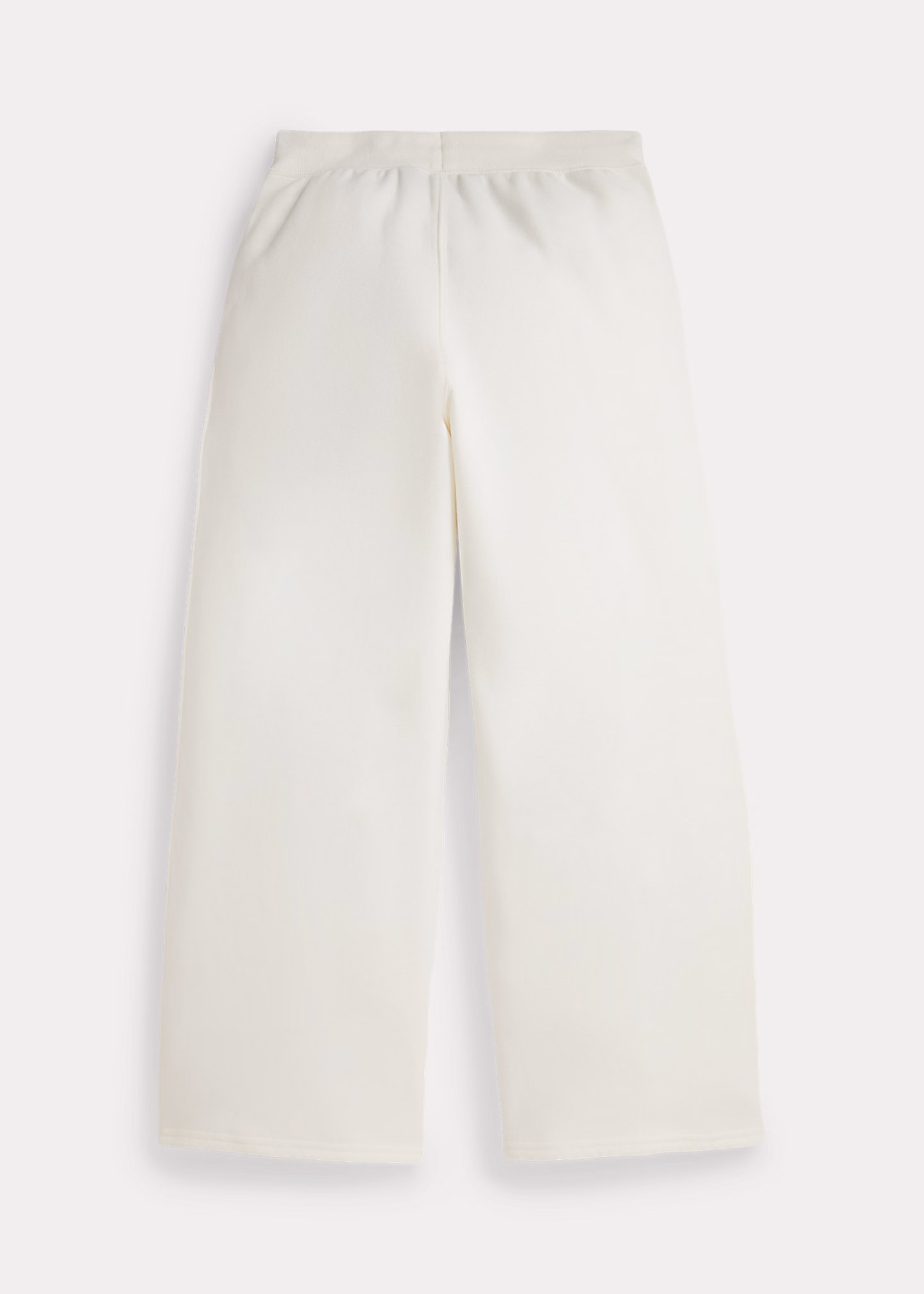 Fleecehose mit weitem Bein und Wappen - RALPH LAUREN OUTLET