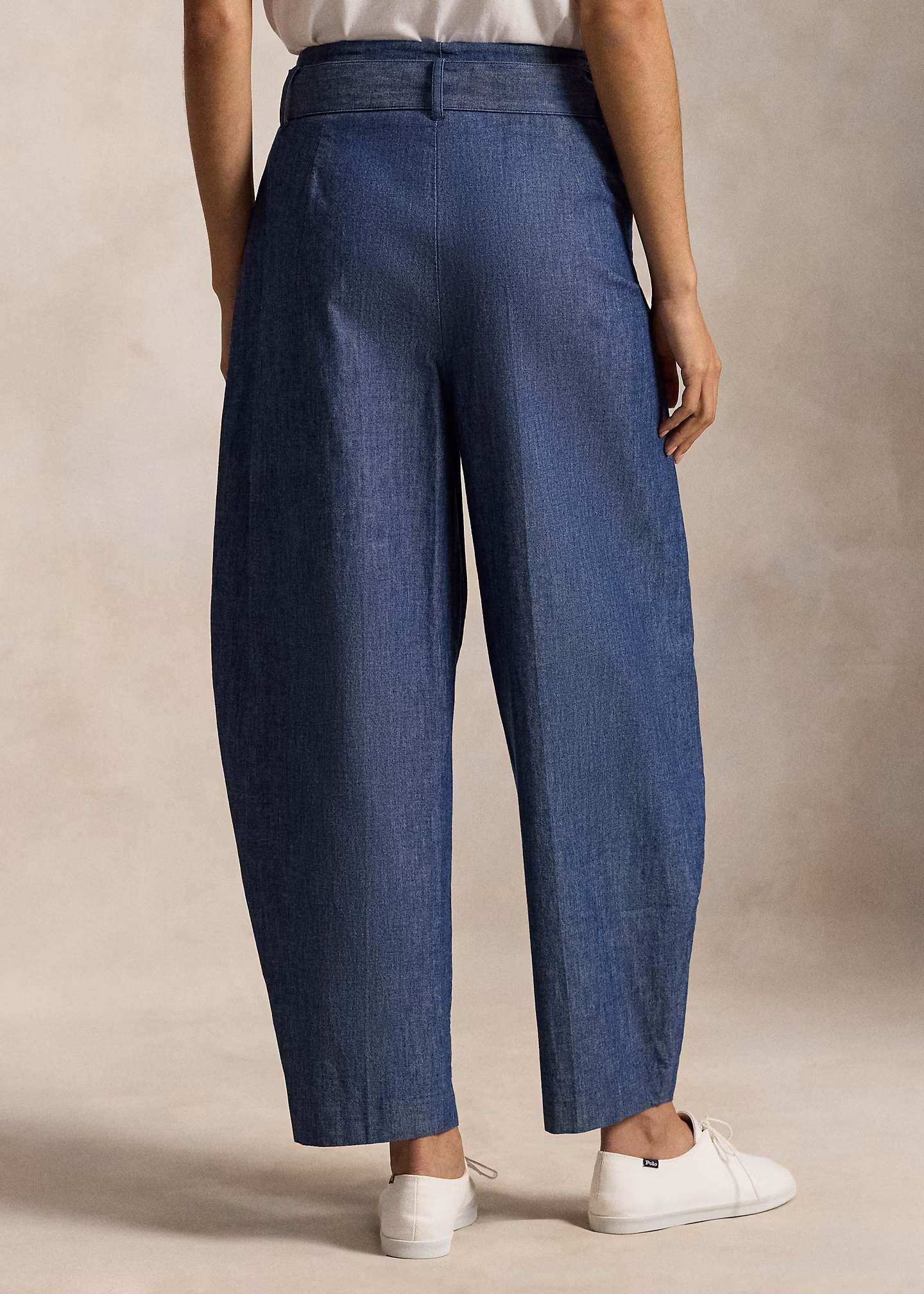 Tapered-Fit Wickelhose aus Chambray - RALPH LAUREN OUTLET