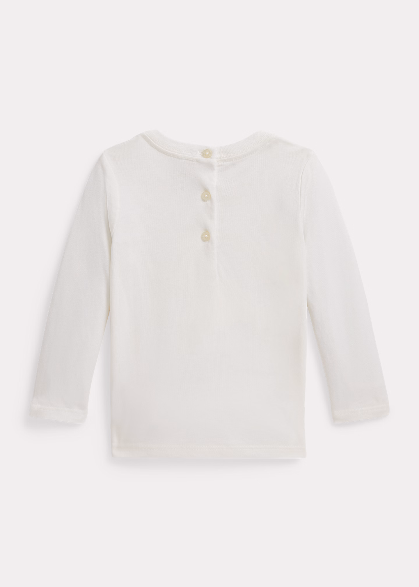 Langarm-T-Shirt mit Polo Bear - RALPH LAUREN OUTLET