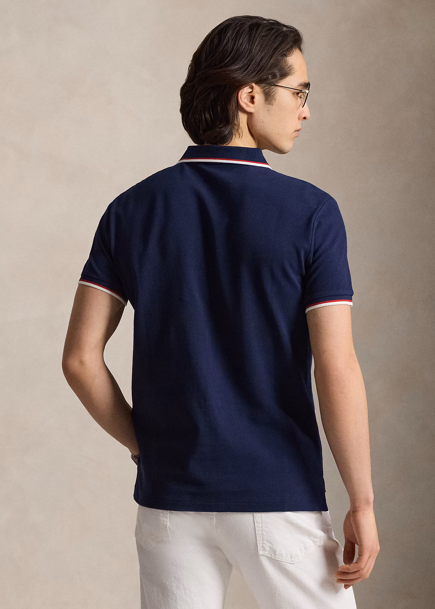 Custom-Slim-Fit Piqué-Poloshirt - RALPH LAUREN OUTLET
