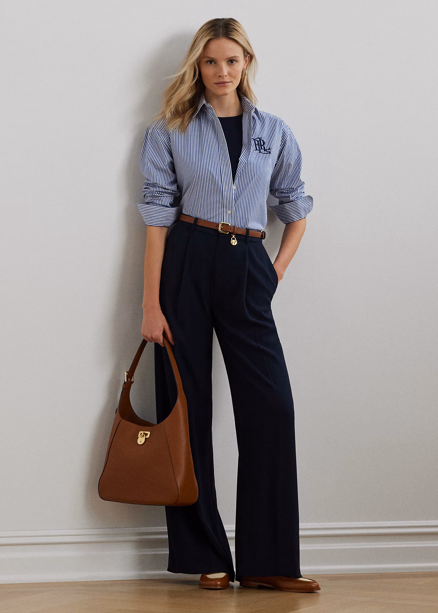 T-Shirt aus Baumwollmischgewebe - RALPH LAUREN OUTLET