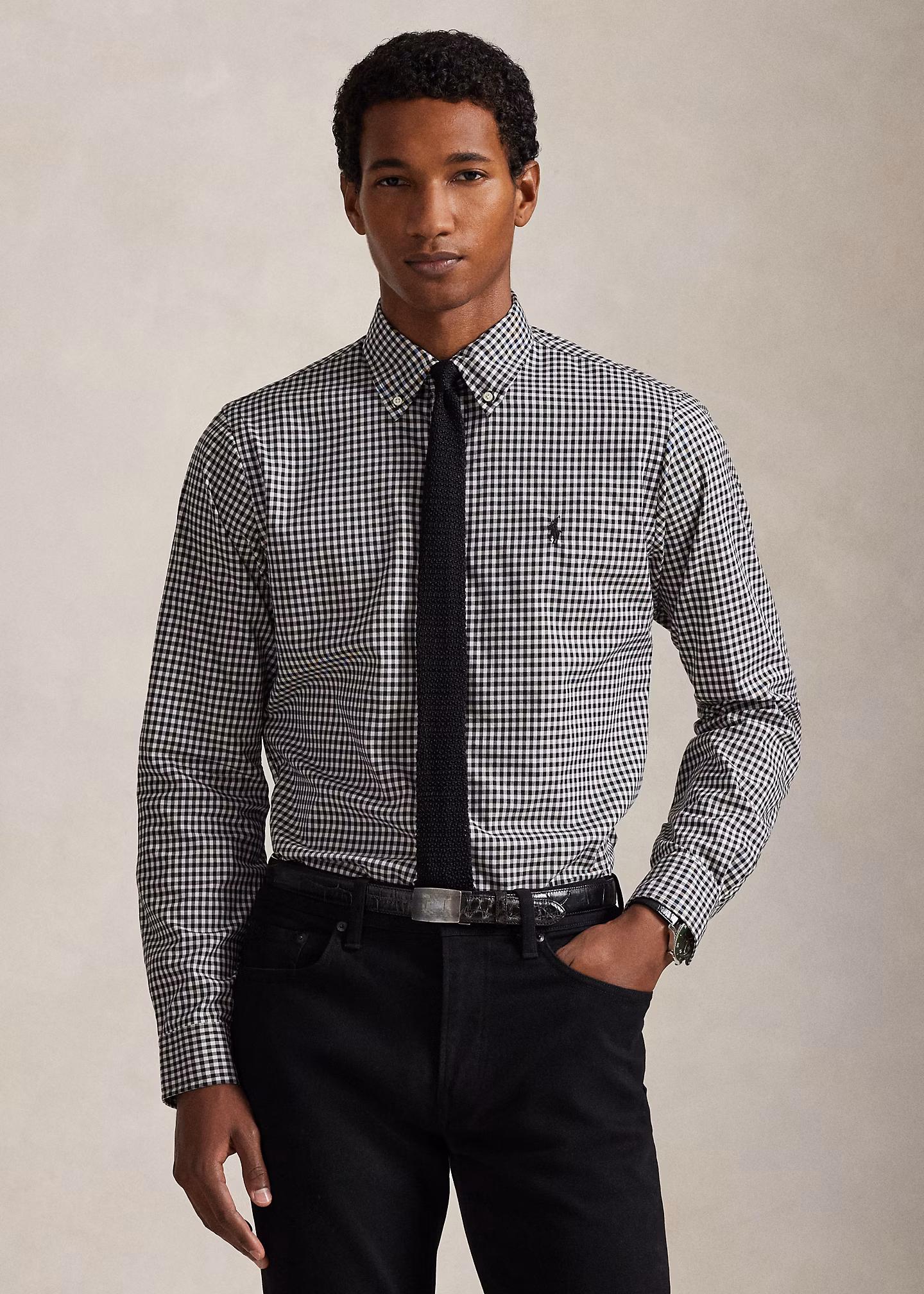 Custom-Fit Twillhemd mit Karomuster - RALPH LAUREN OUTLET