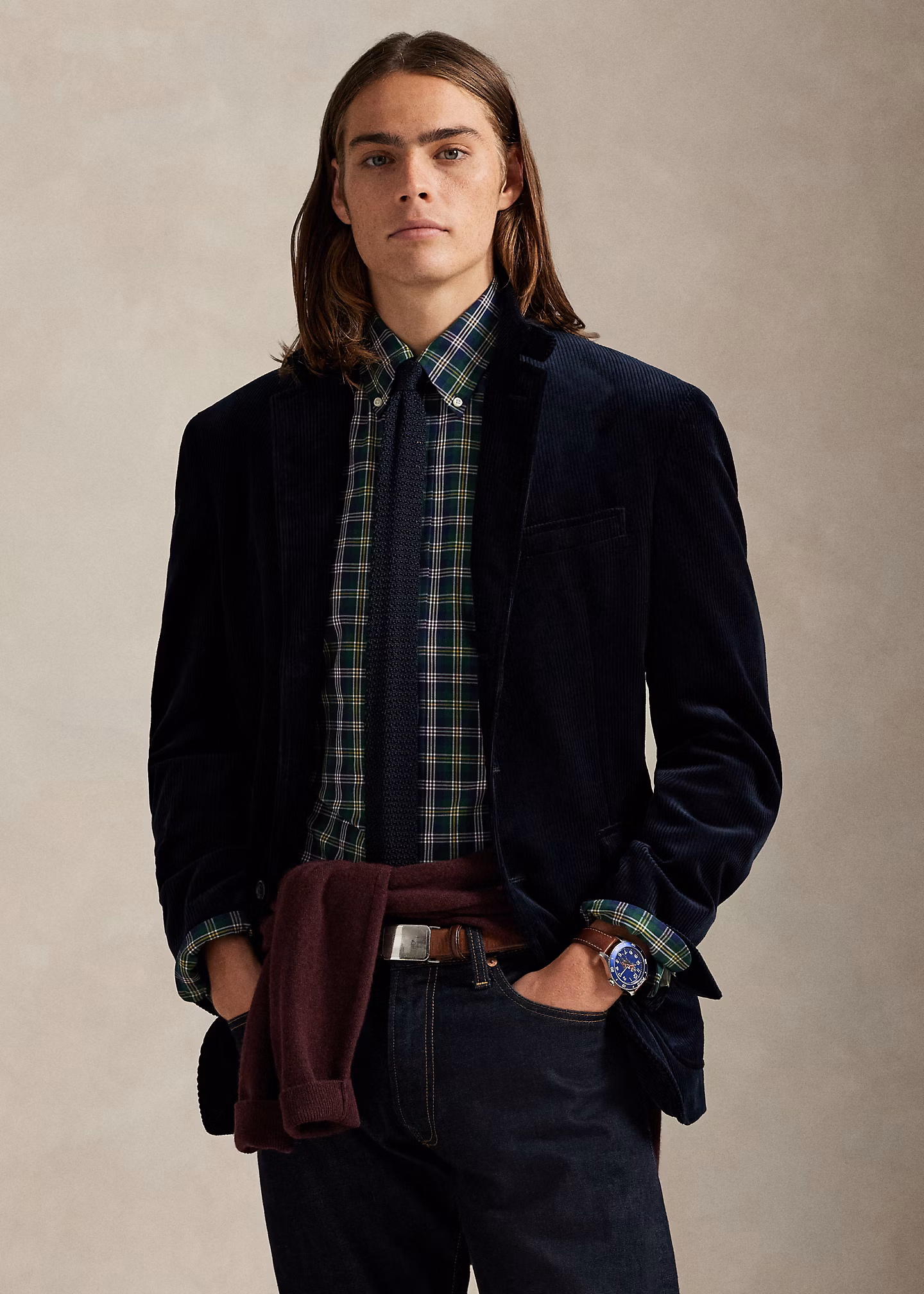 Kariertes Custom-Fit Popelinehemd - RALPH LAUREN OUTLET