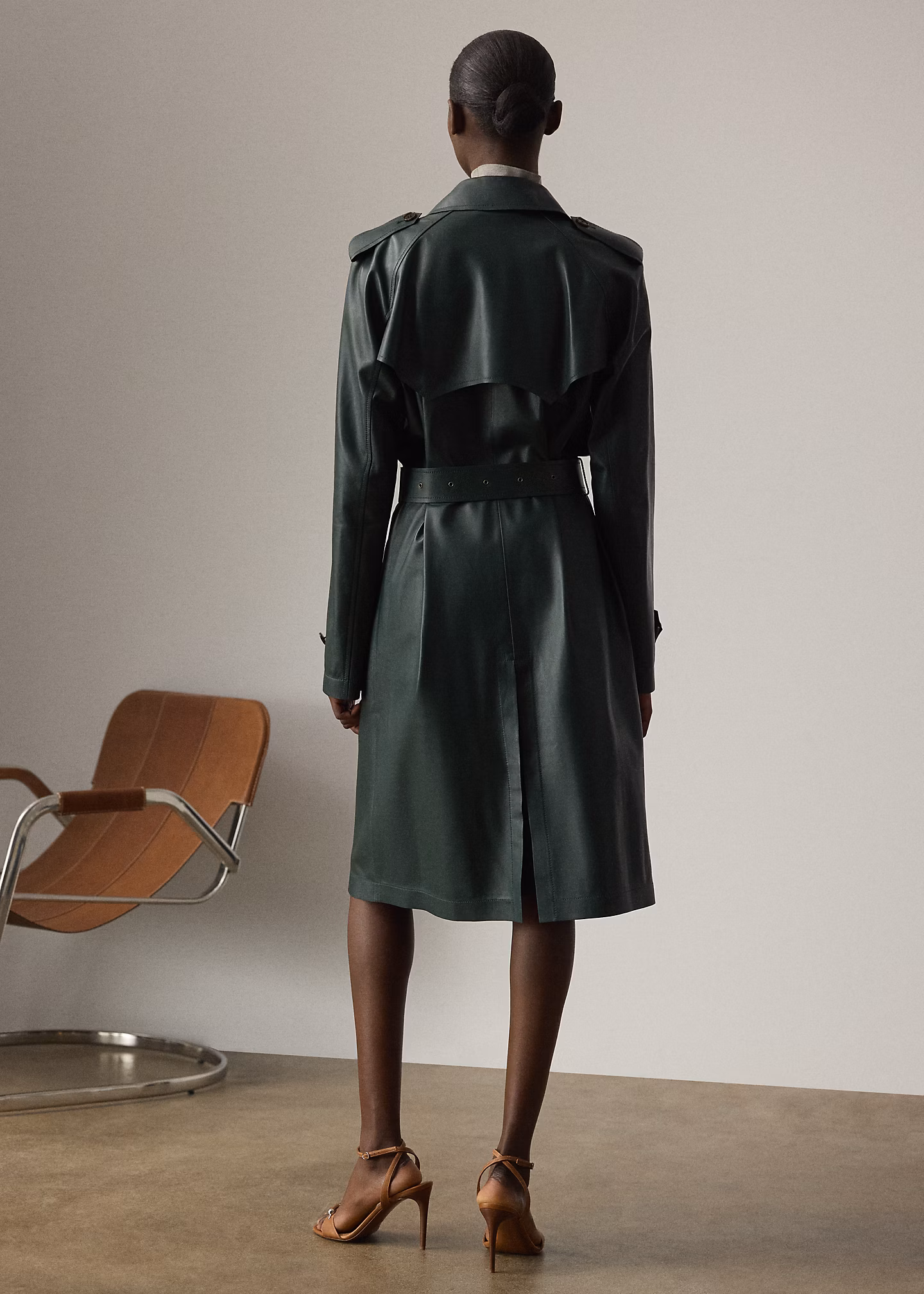 Trenchcoat Niles aus Lammleder - RALPH LAUREN OUTLET