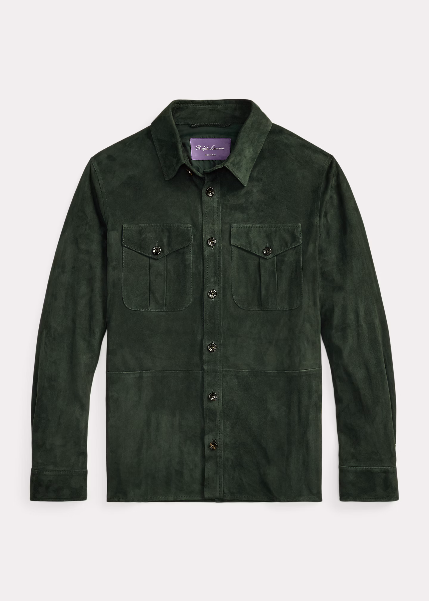 Hemdjacke aus Wildleder - RALPH LAUREN OUTLET