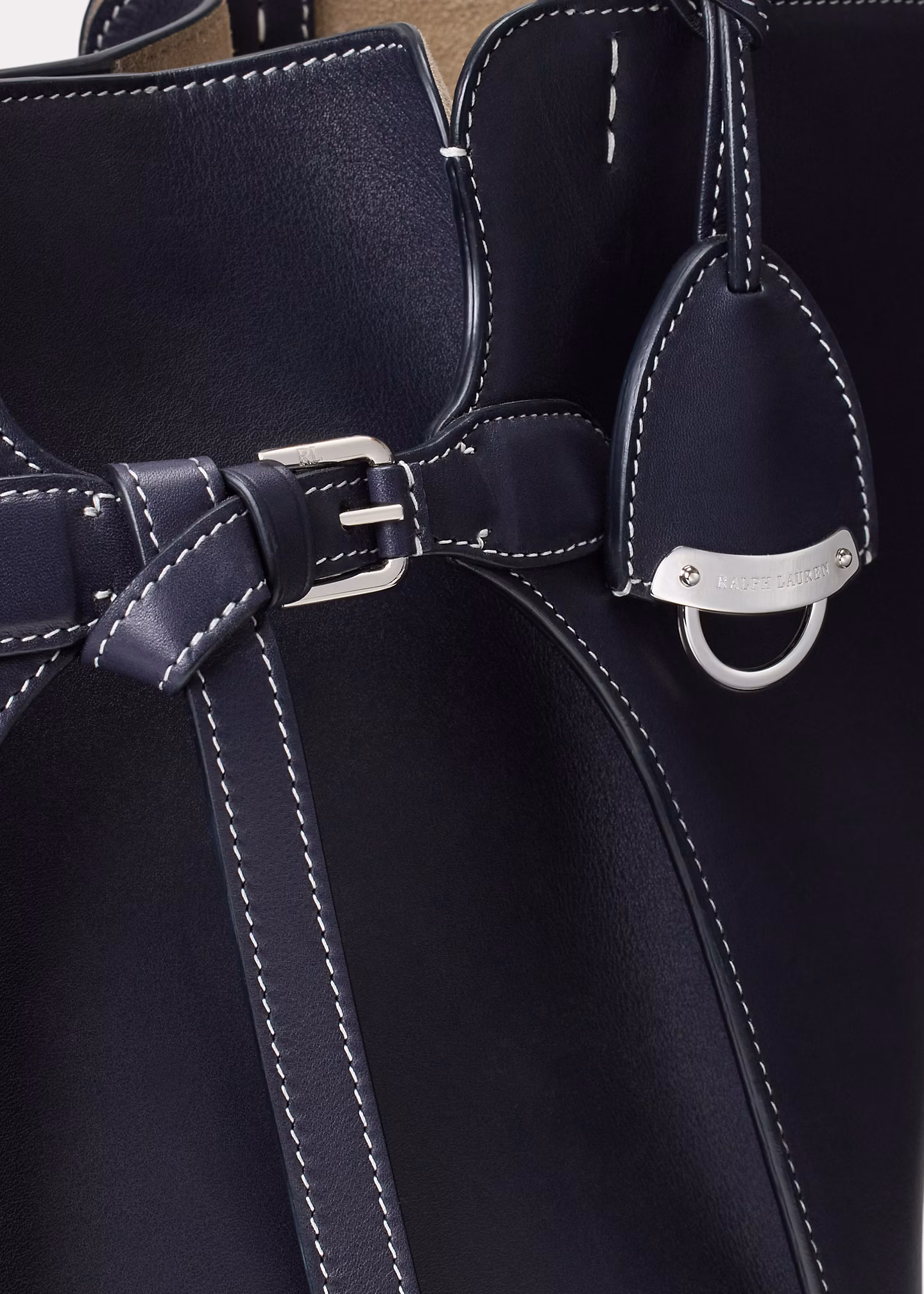 Die Tragetasche Ralph aus Kalbsleder - RALPH LAUREN OUTLET