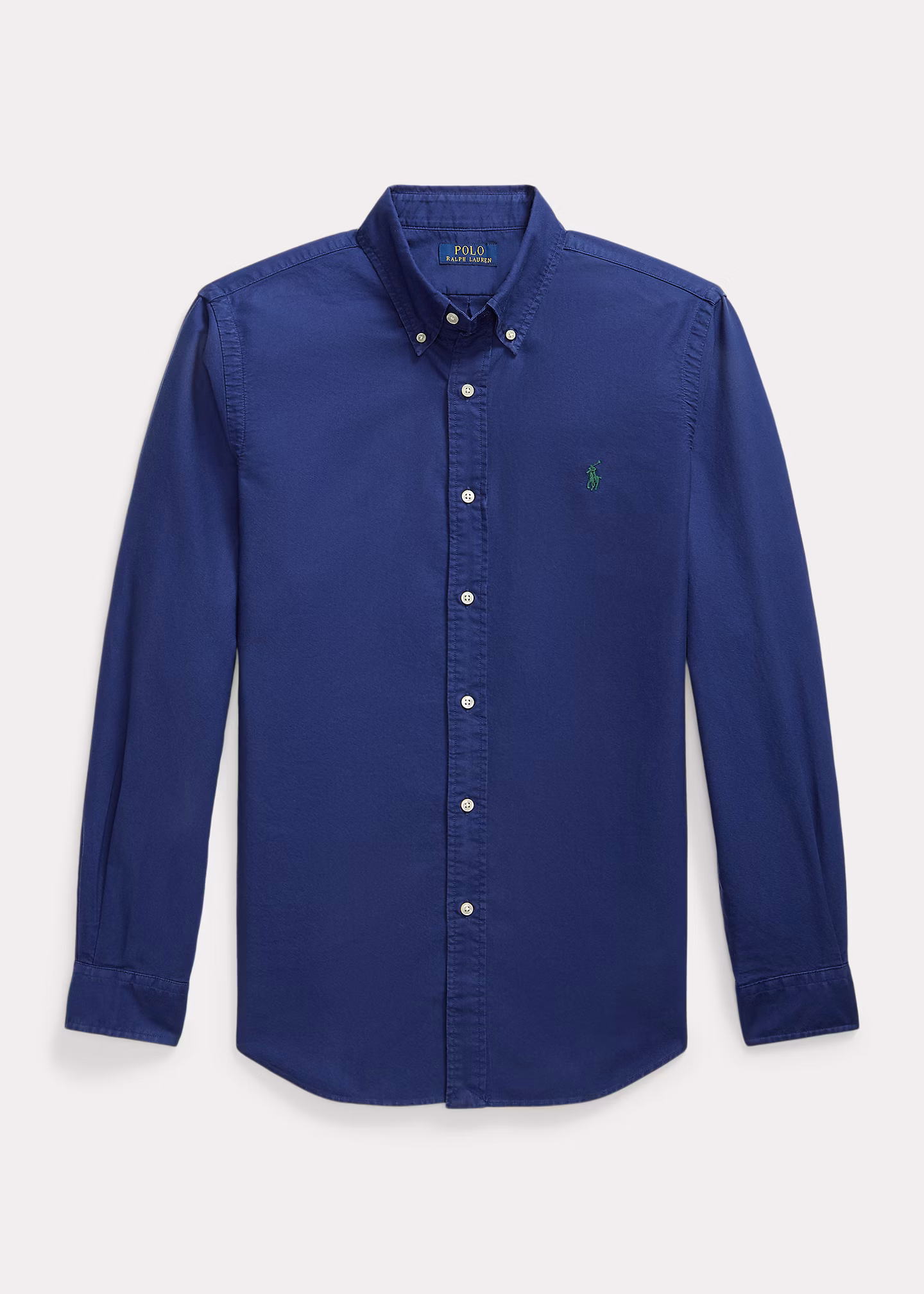 Gefärbtes Custom-Fit Oxfordhemd - RALPH LAUREN OUTLET
