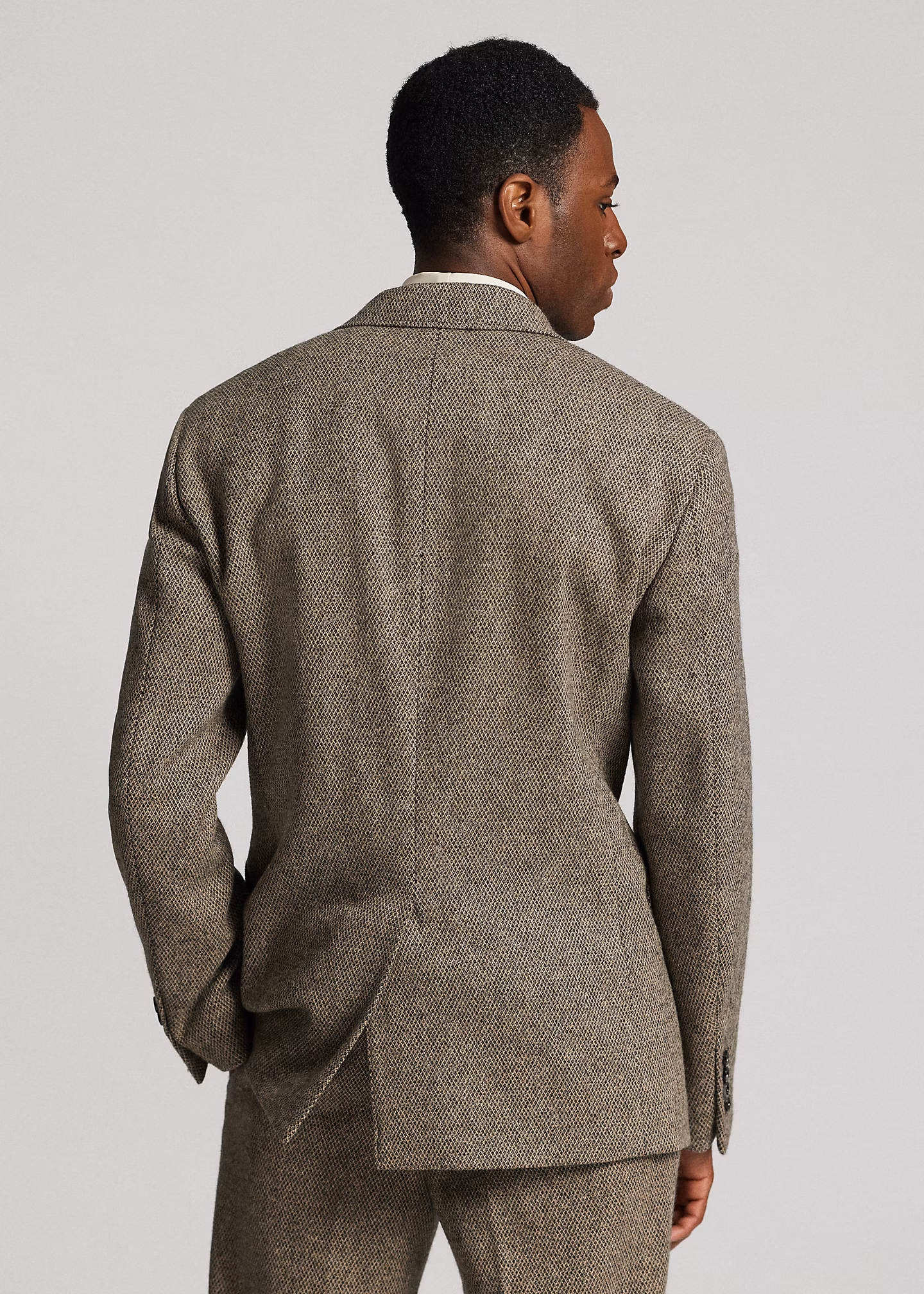 Anzugjacke aus Woll-Ratière - RALPH LAUREN OUTLET