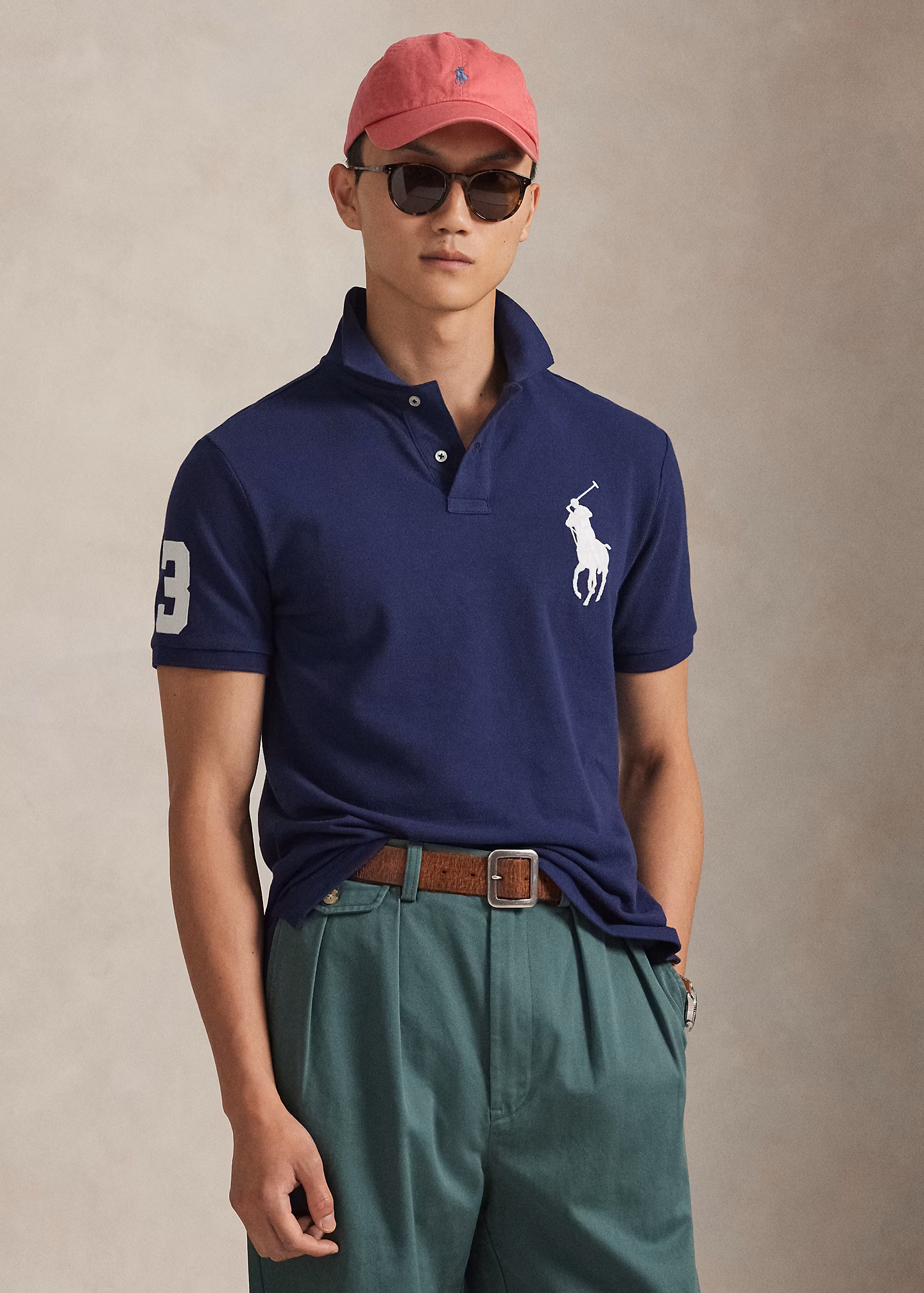 Custom-Slim-Fit Polo aus Piqué - RALPH LAUREN OUTLET