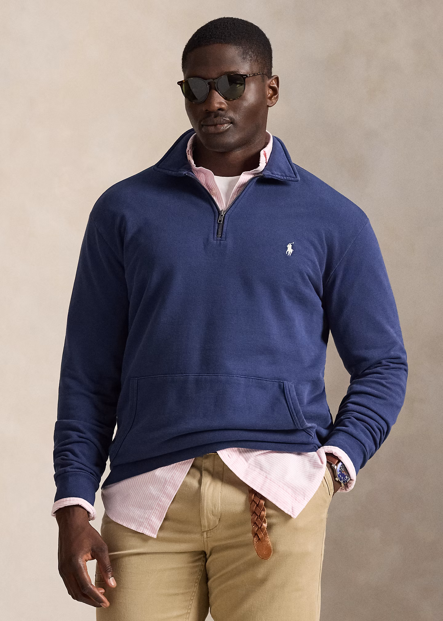 Sweatshirt aus Loopback-Fleece - RALPH LAUREN OUTLET