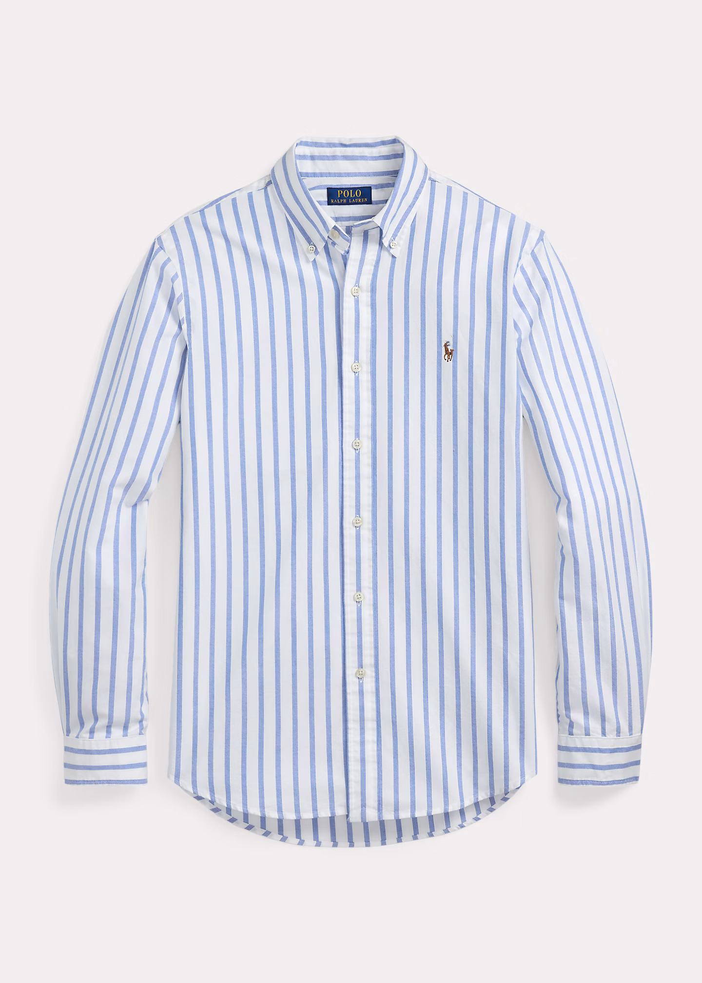 Gestreiftes Custom-Fit Oxfordhemd - RALPH LAUREN OUTLET