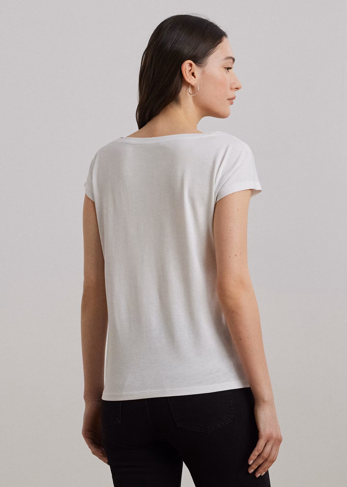 Top aus Baumwollmischung mit Logo - RALPH LAUREN OUTLET