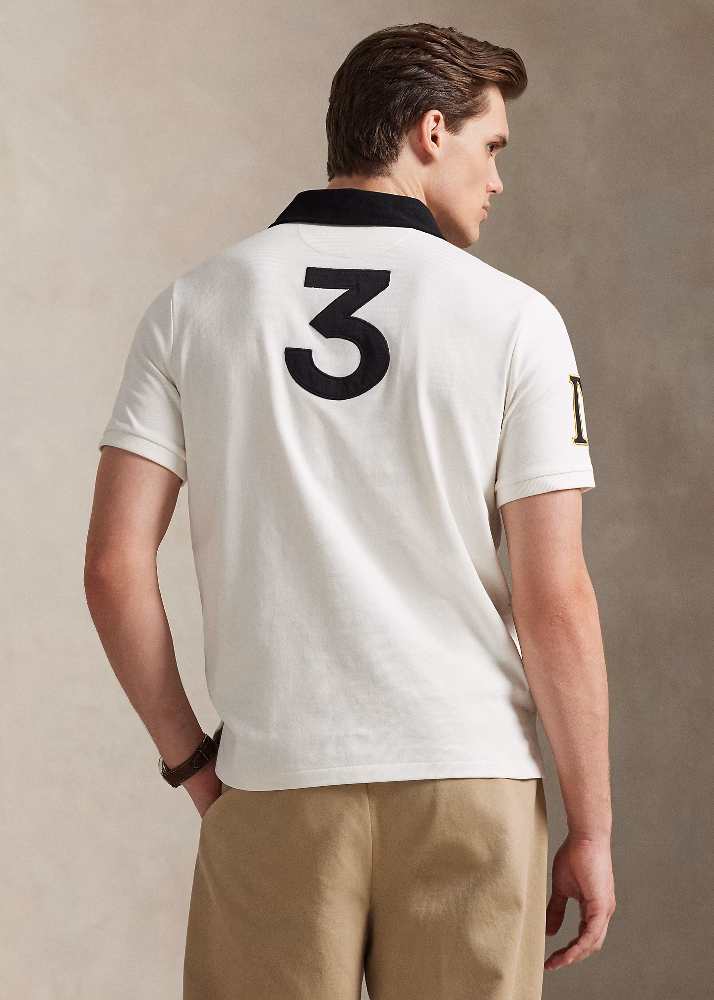 Classic-Fit Jersey-Poloshirt mit Wappen - RALPH LAUREN OUTLET