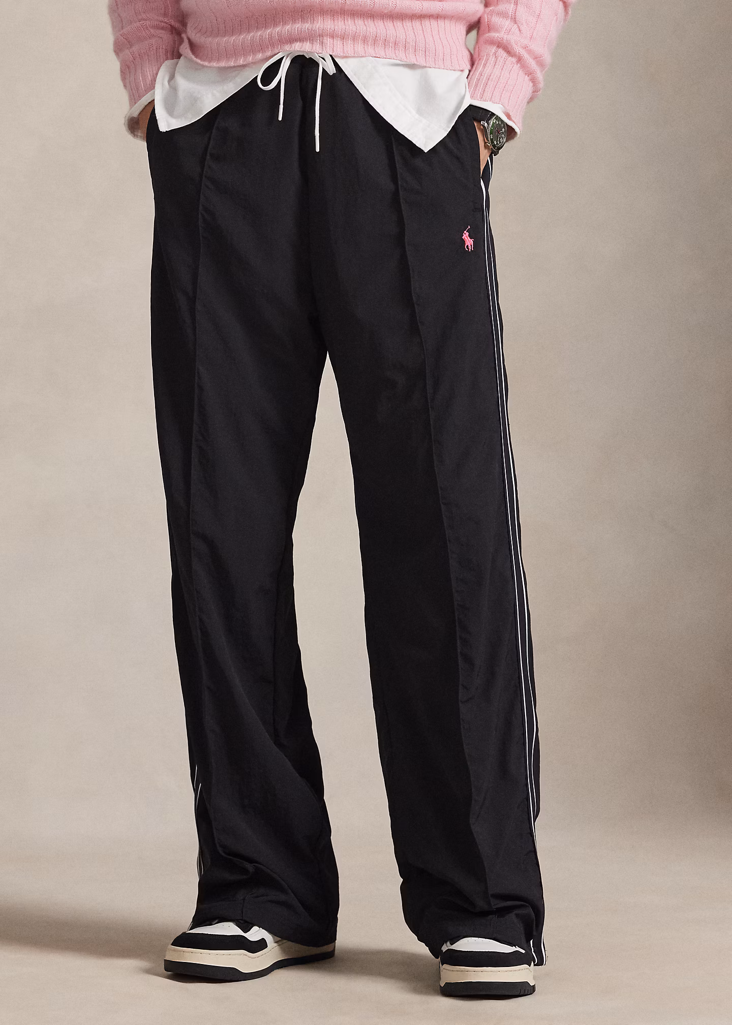 Trainingshose mit Pink Pony - RALPH LAUREN OUTLET