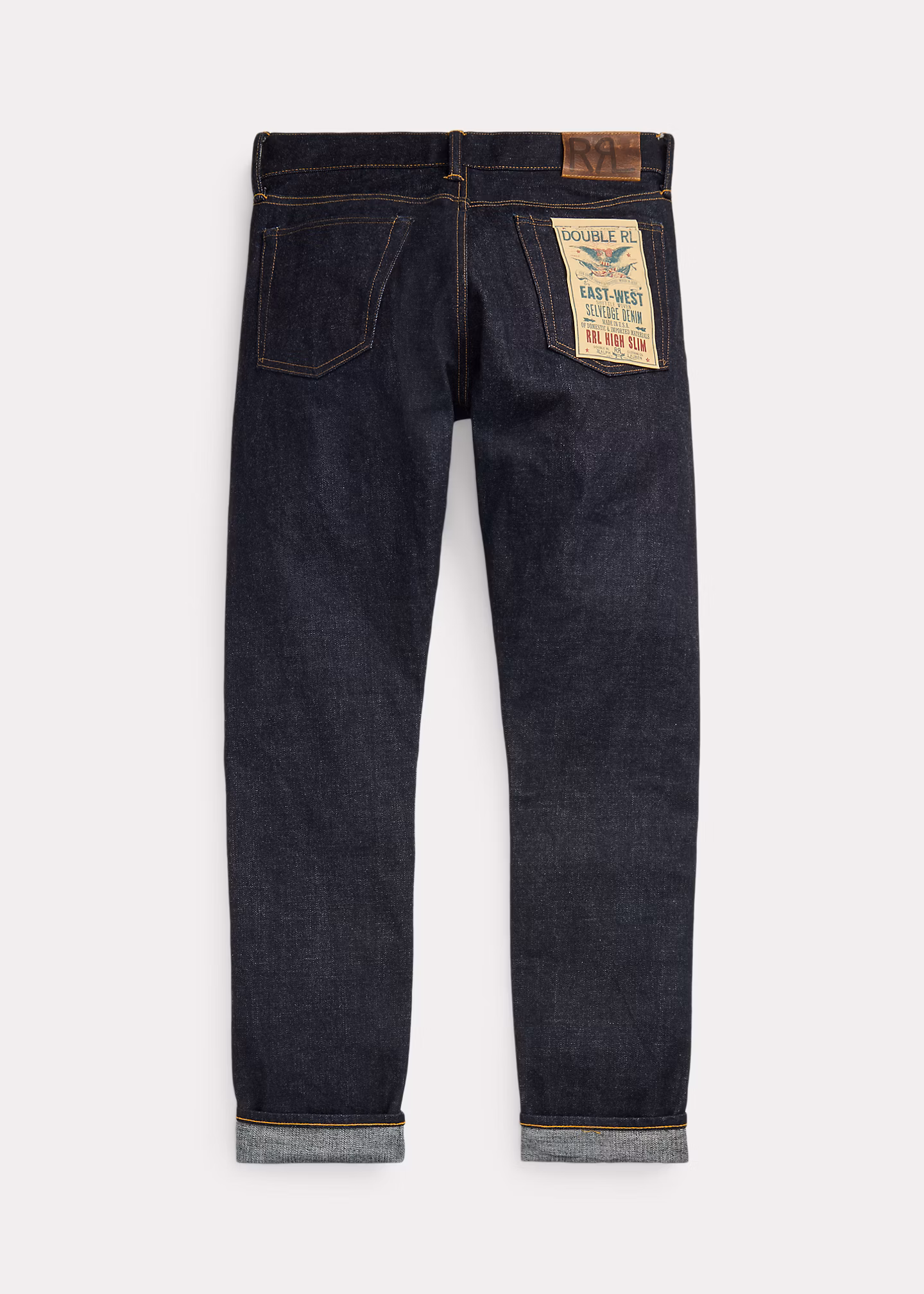 Slim-Fit Jeans mit hoher Leibhöhe - RALPH LAUREN OUTLET