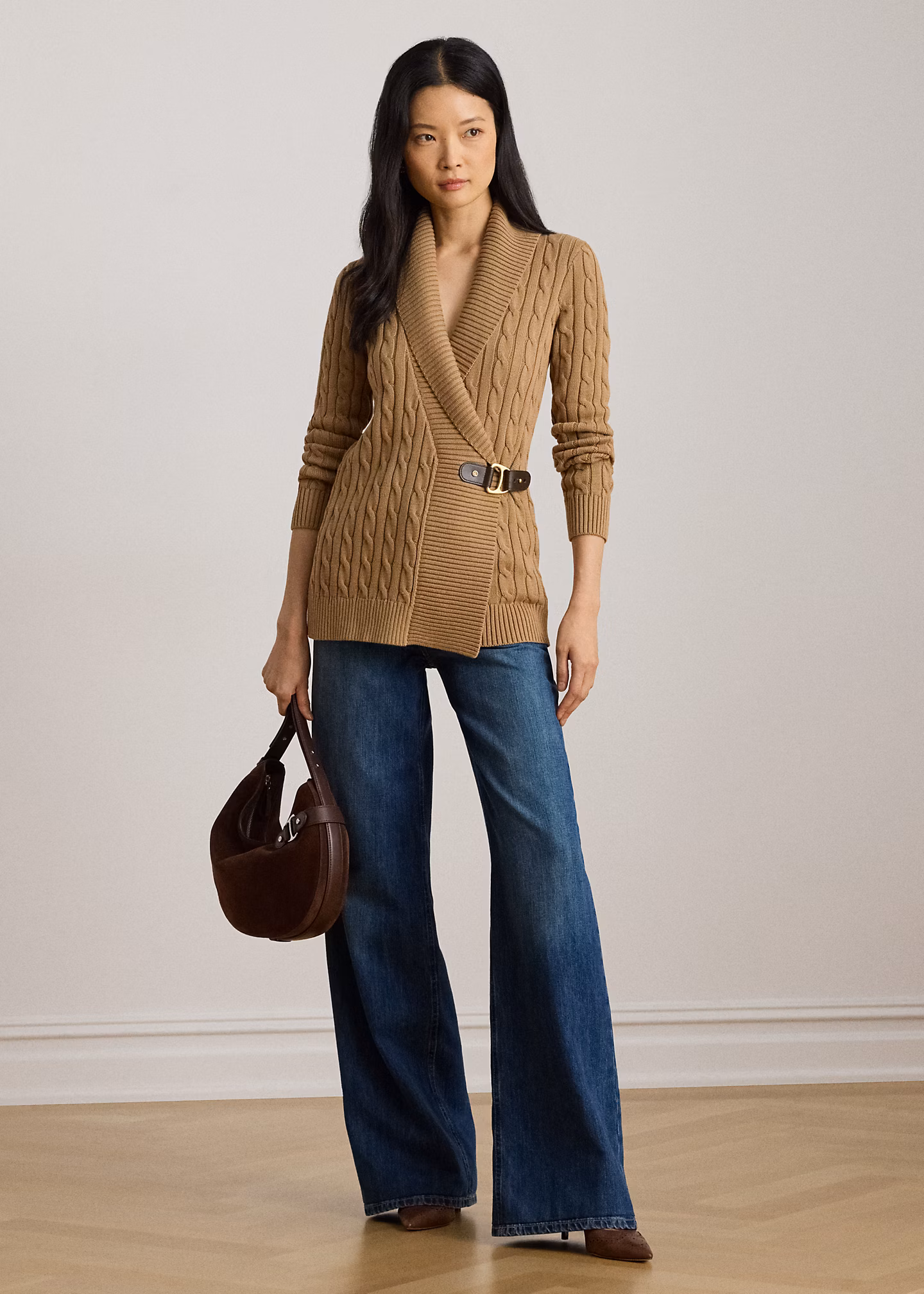 Baumwollpullover mit Schnalle - RALPH LAUREN OUTLET