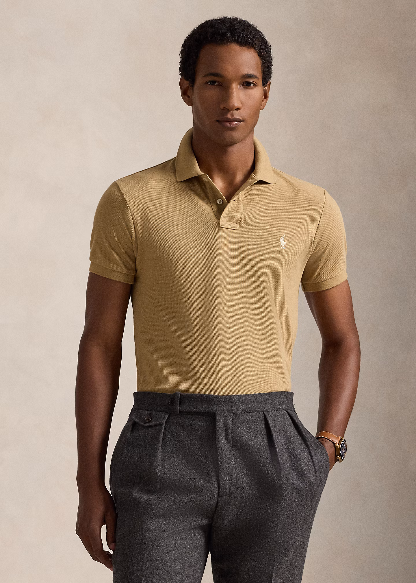 Slim-Fit Poloshirt aus Piqué - RALPH LAUREN OUTLET
